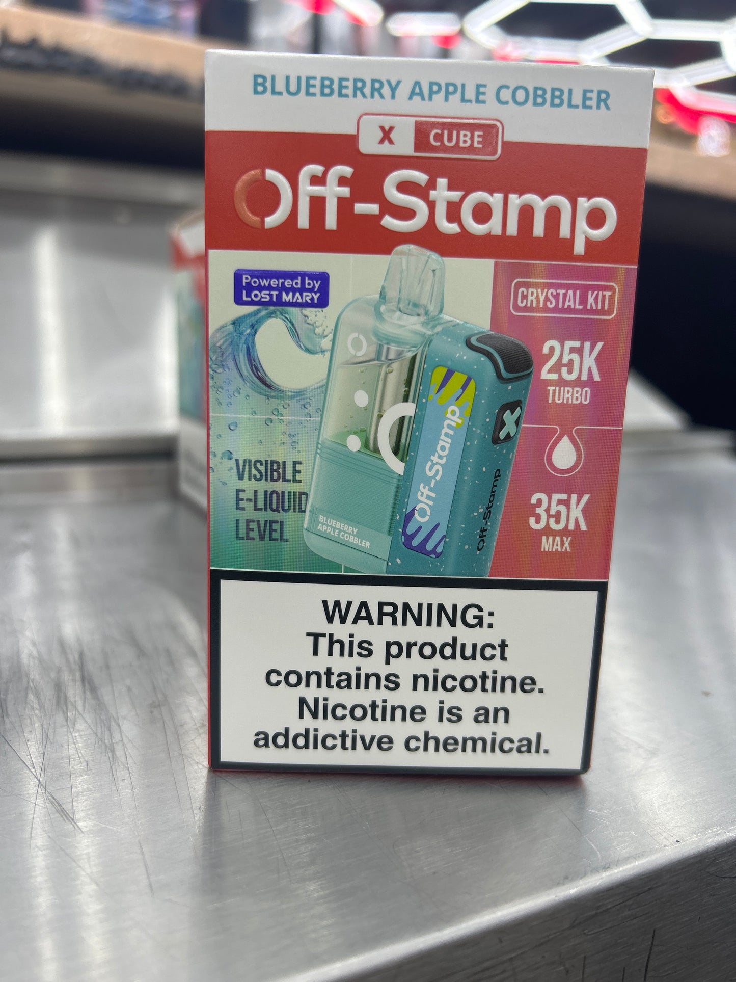 Off stamp classic x cube crystal kit 25K blueberry apple cobbler