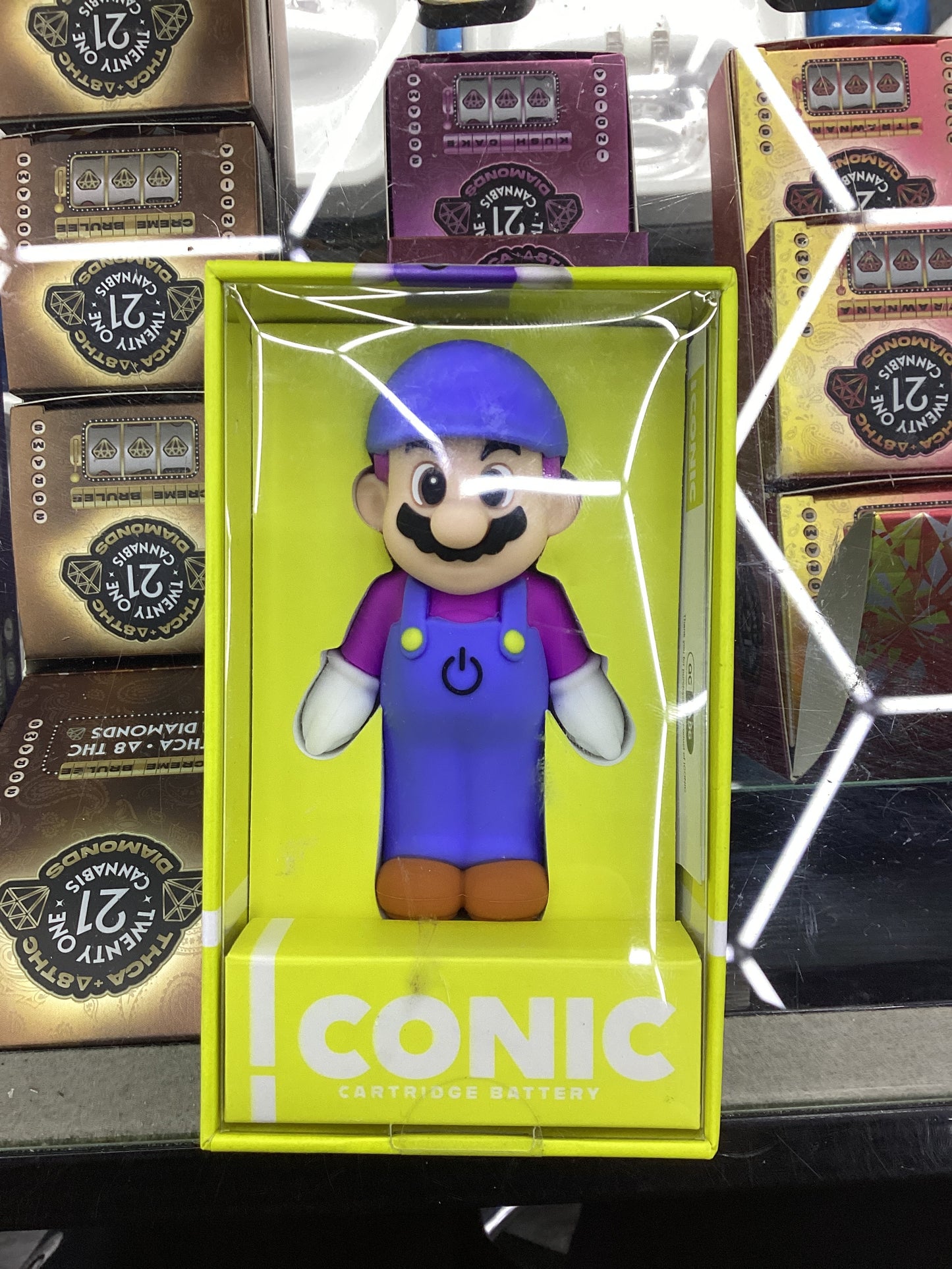 Iconic cartridge plumberman battery blue/purple