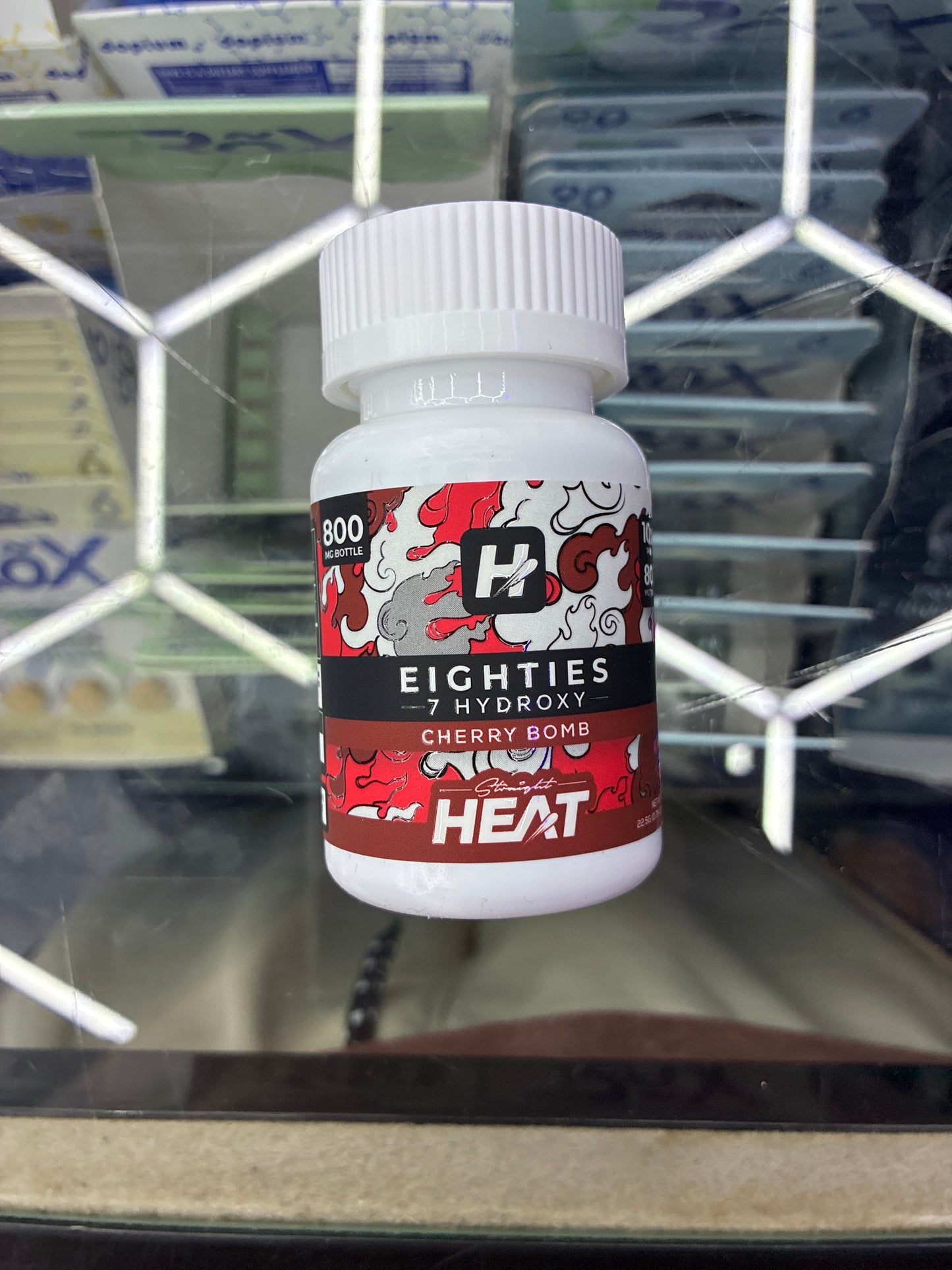 Heat eighties 80mg 10ct tablets cherry bomb