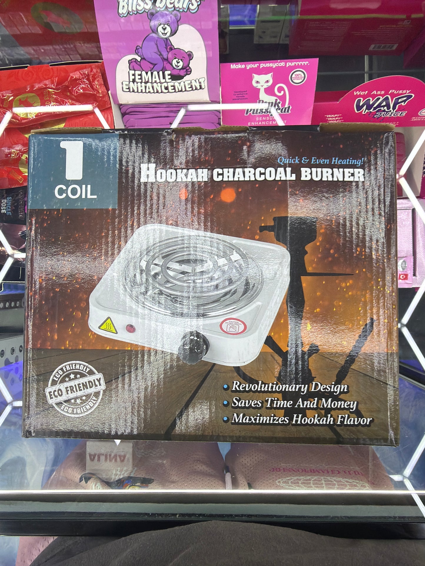 Badshah single coil charcoal curner