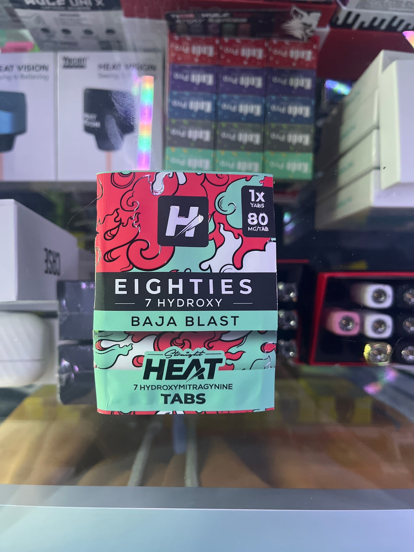Heat eighties 7 hydroxy 80mg Baja blast