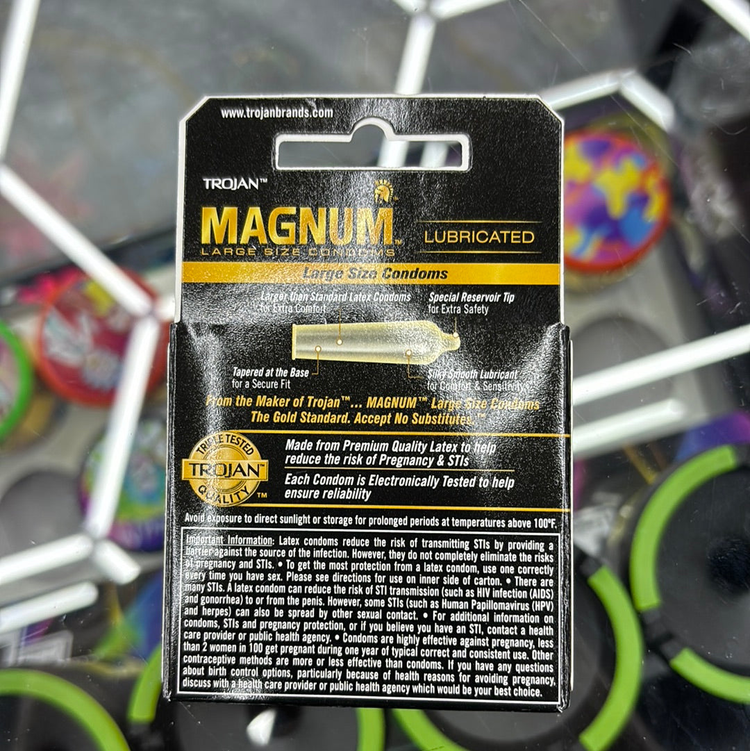 Trojan magnum condoms