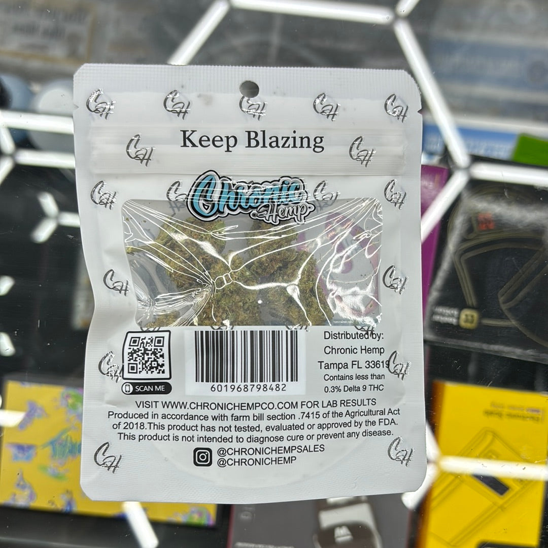 Chronic hemp premium THC, northern lights, Indica