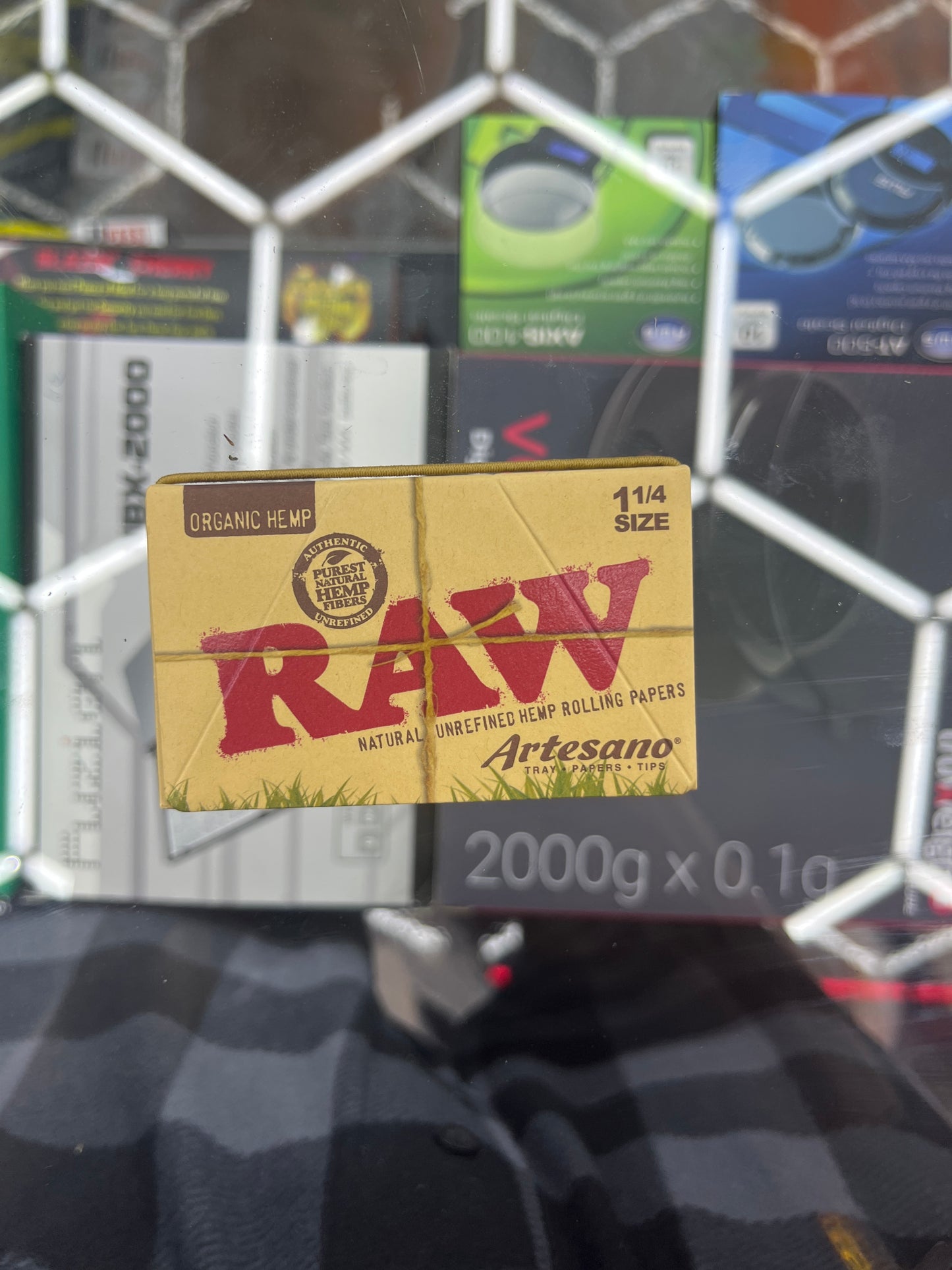 Raw artesano 1 1/4size organic hemp