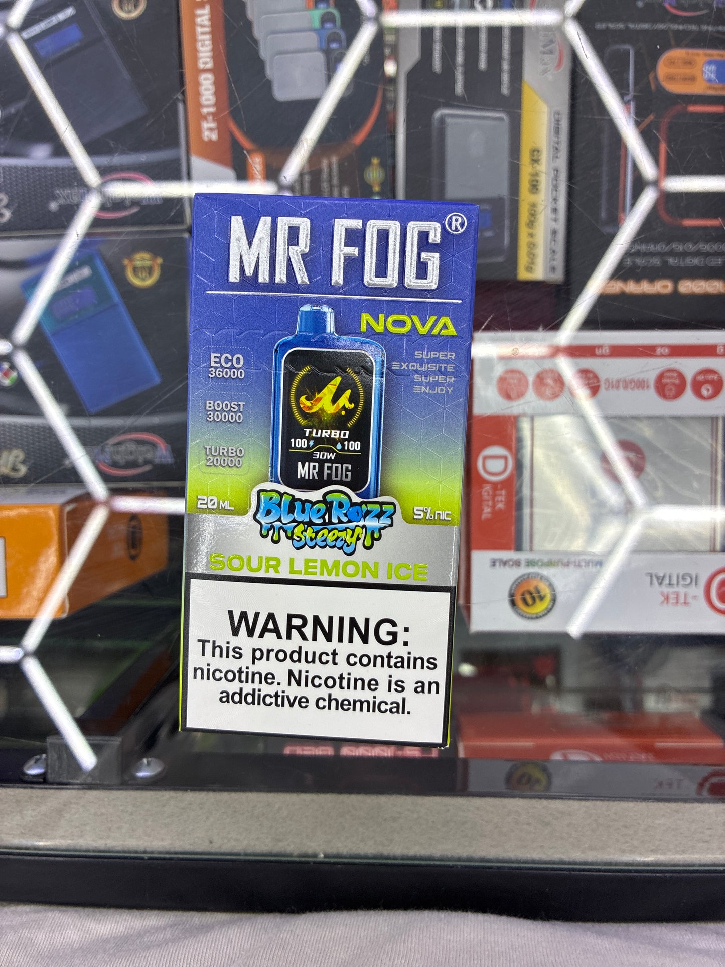 Mr fog 30k hits sour lemon ice