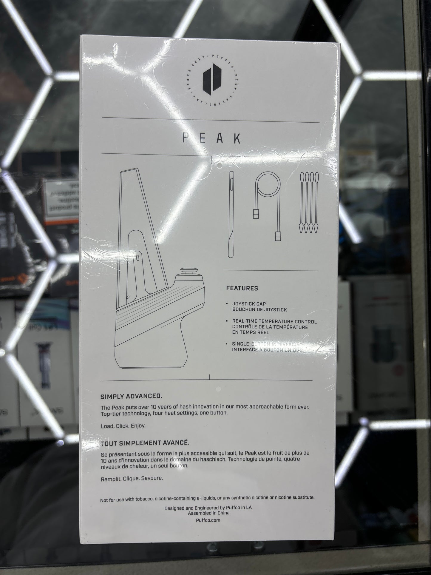 Puffco new peak silver