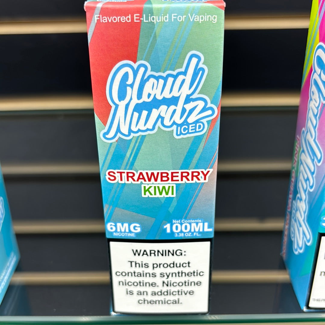 Cloud nurdz strawberry, kiwi, ice, 6mg