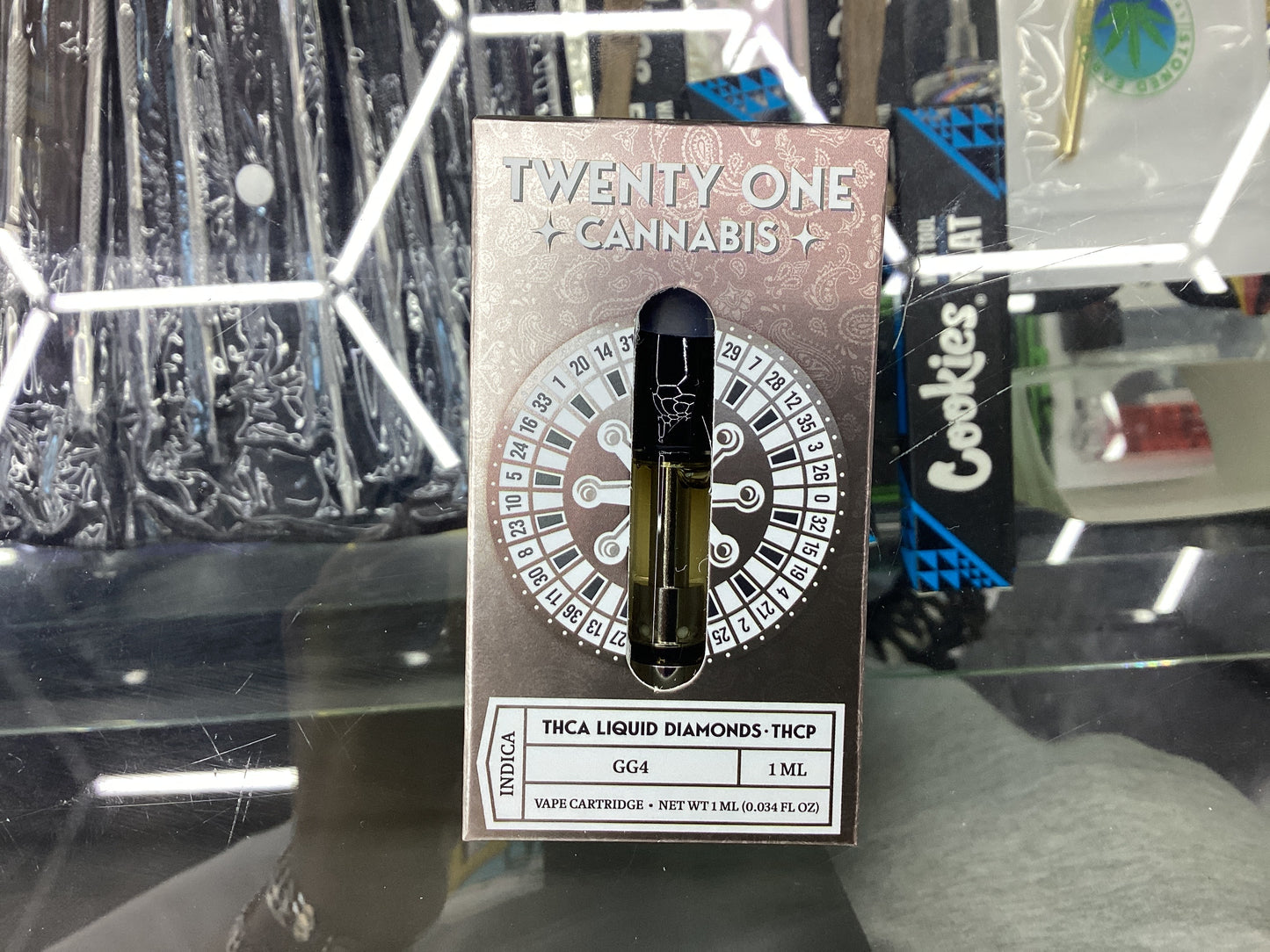 21 cannabis thca liquid diamonds 1ml indica gg4