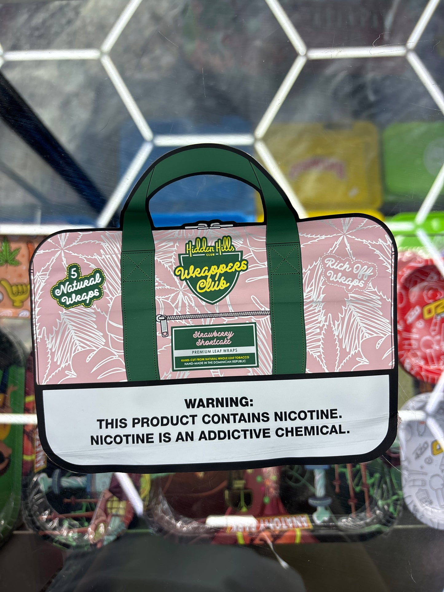 Hidden Hills club rappers club Strawberry shortcake 5 natural wraps