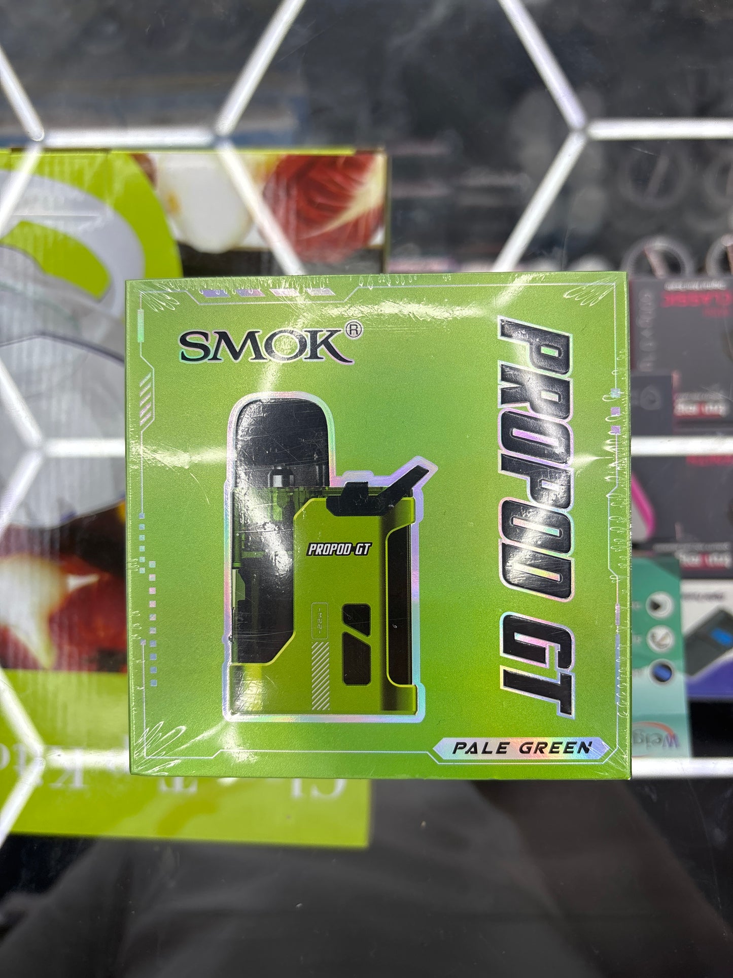 Smoke propod gt purple green