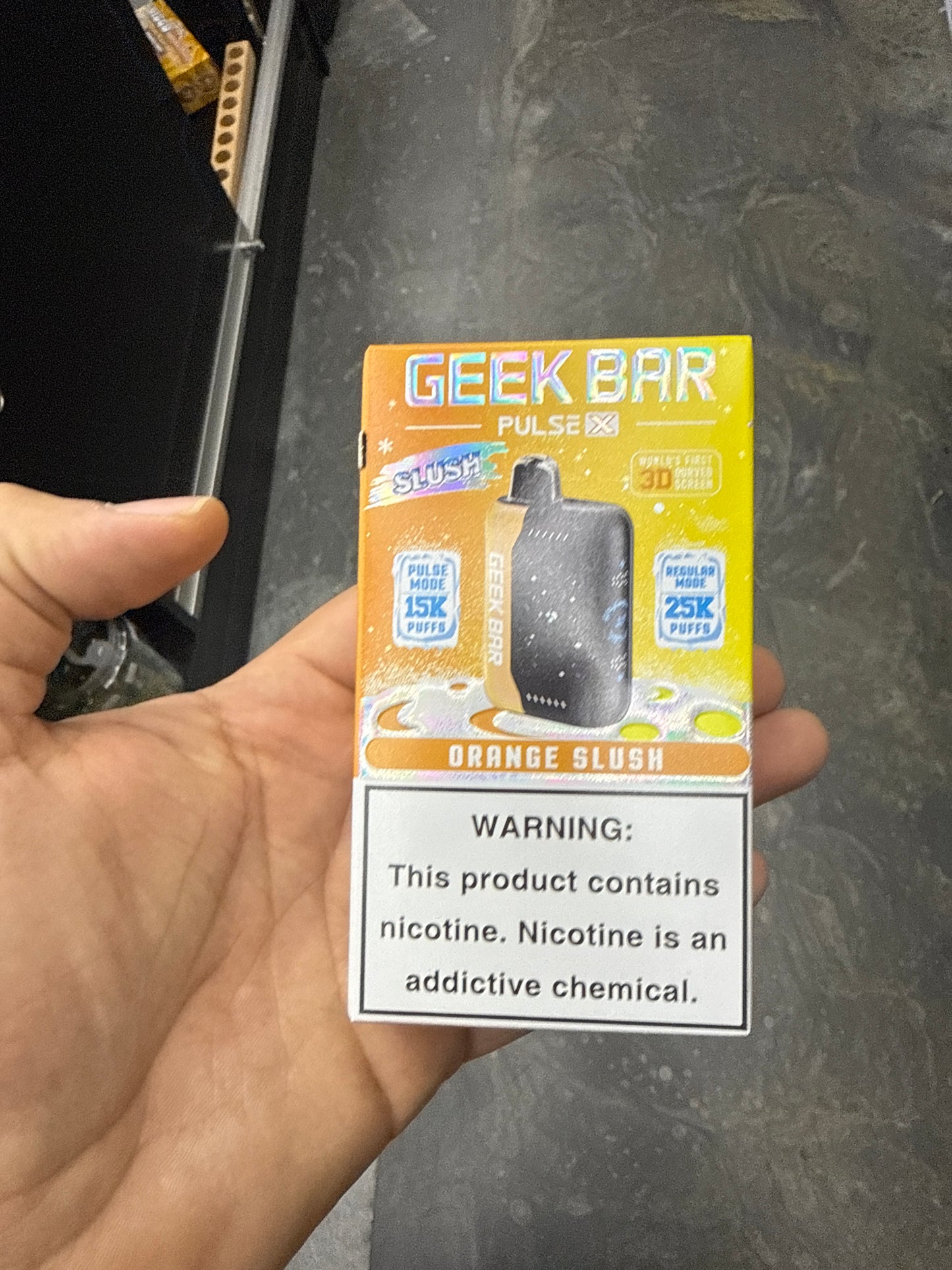 Geek bar pulse x orange slush