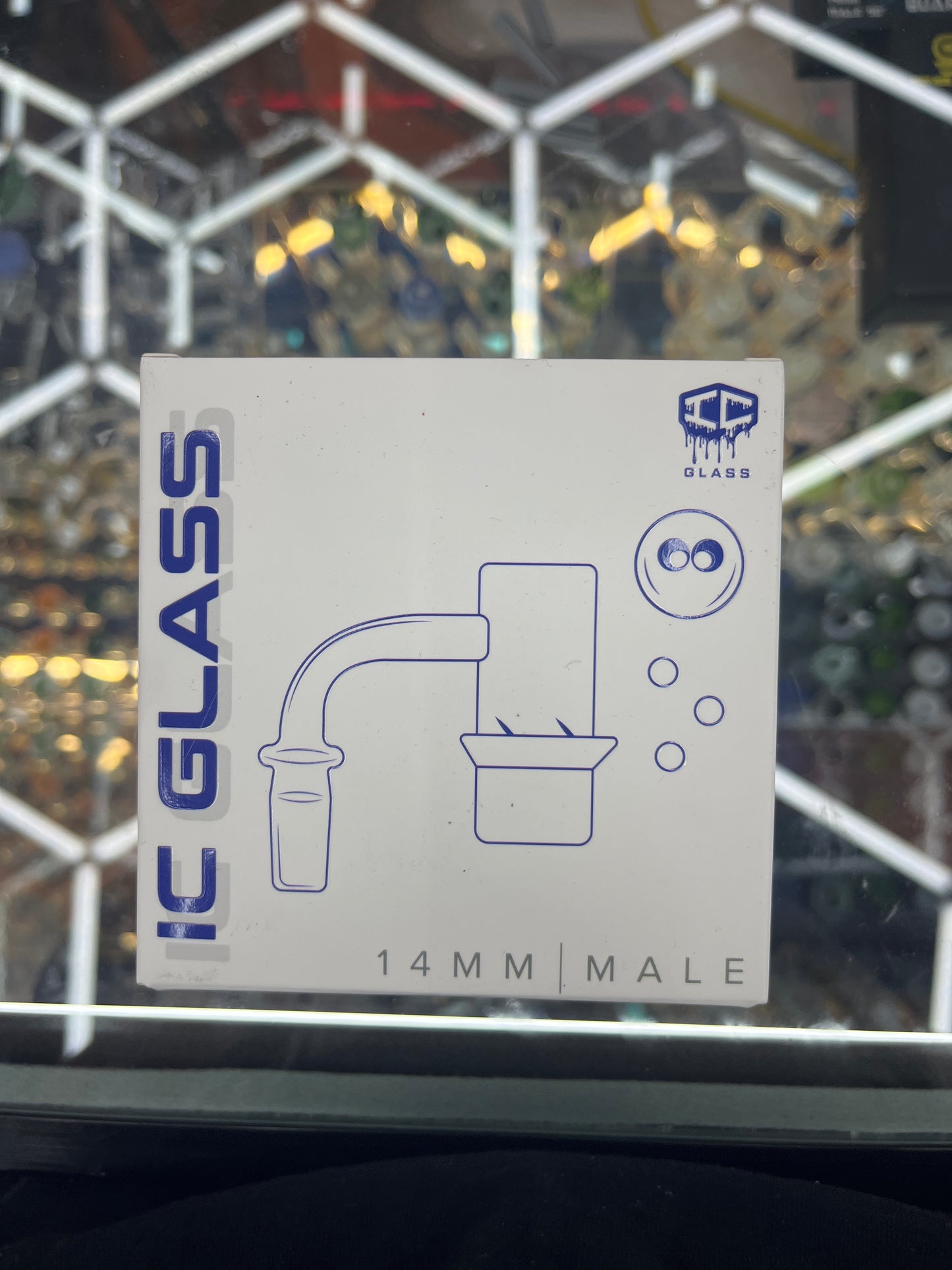 Ic glass 14mm male banger