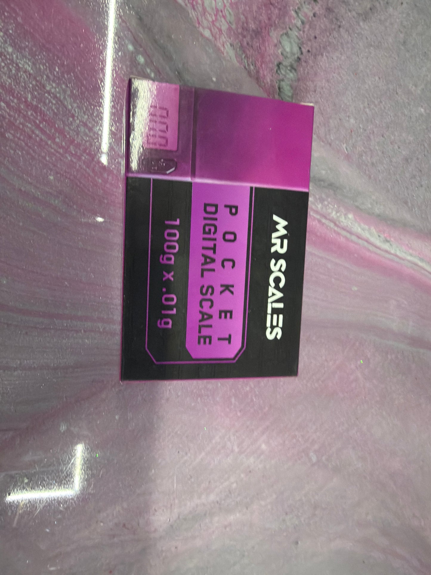 MR SCALES POCKET DIGITAL SCALE 100GX0.01G - MRS1005 PINK
