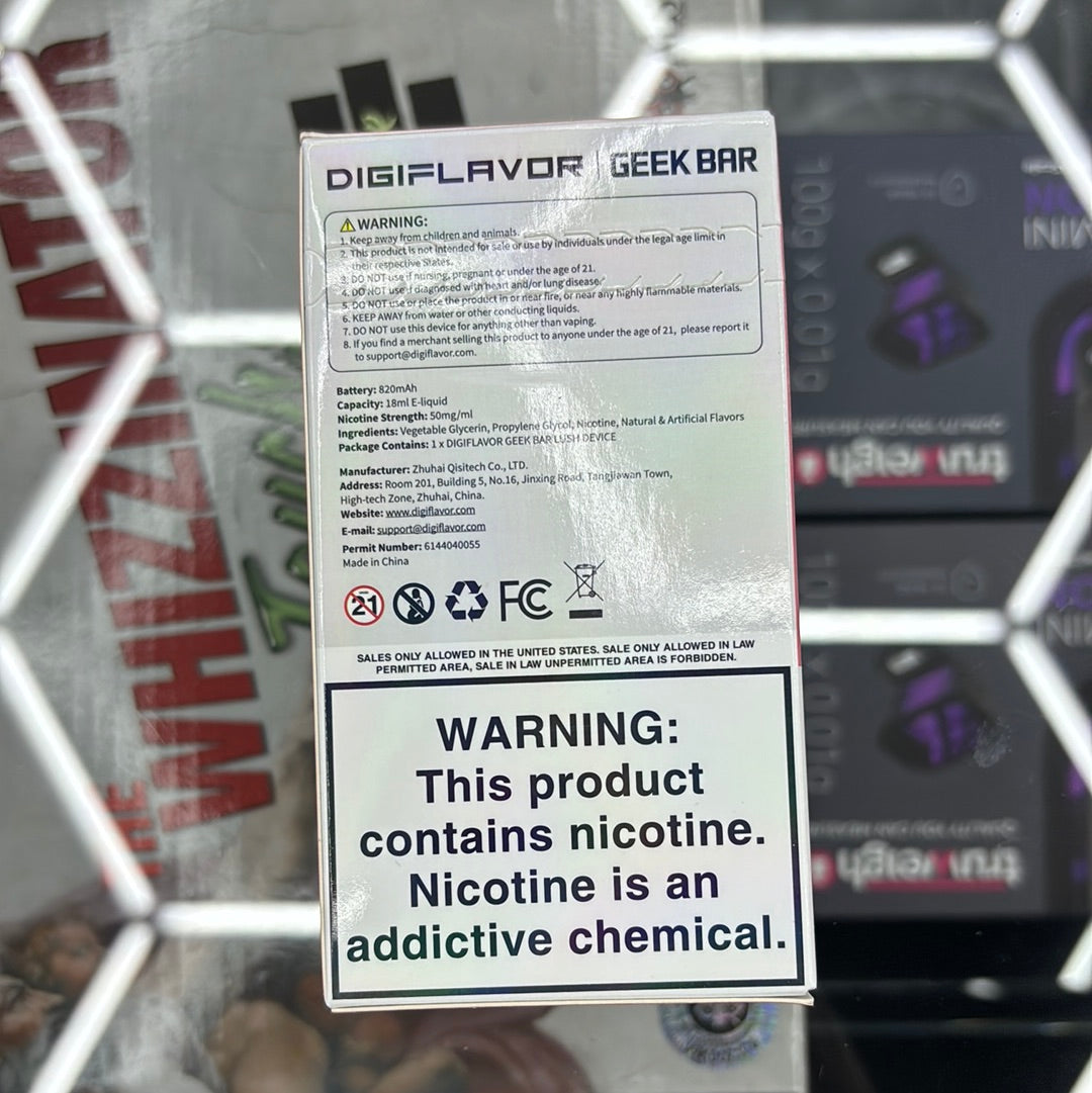 Geekbar 20,000 puffs berry bomb