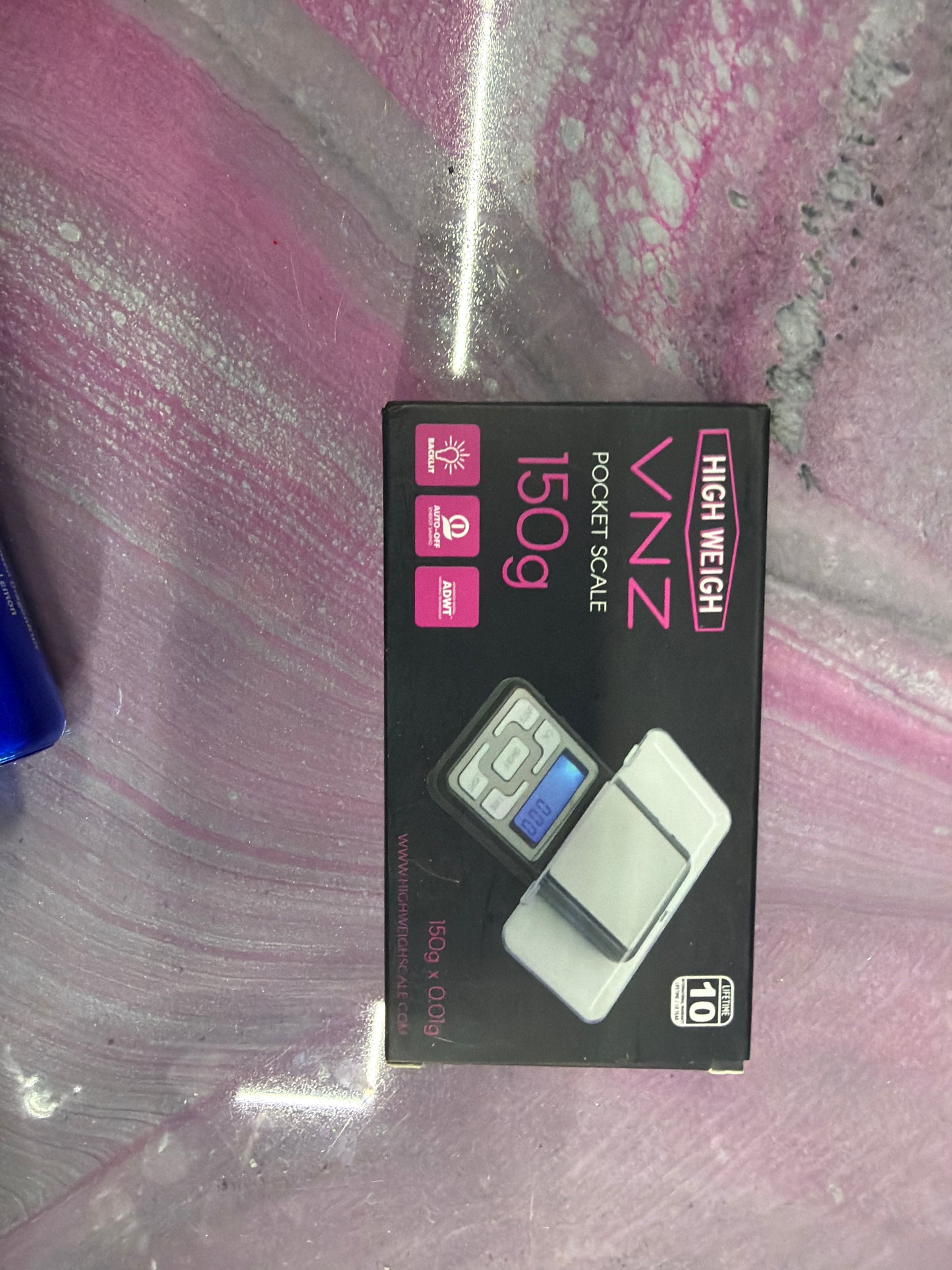 HIGH WEIGH VNZ POCKET SCALE 150GX0.01G 