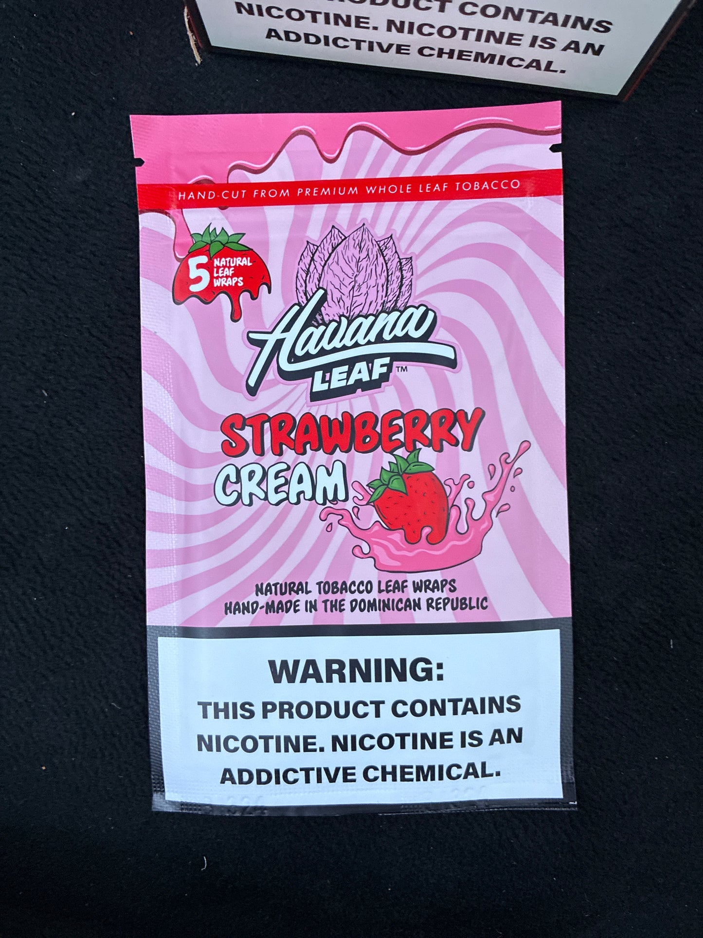 Strawberry Cream Havana leaf 5pcs