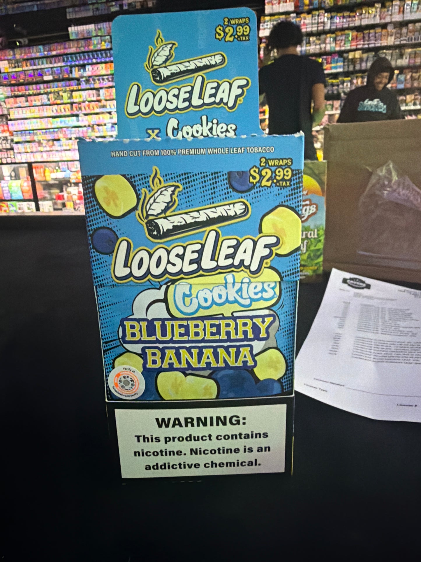 Looseleaf Blueberry banana 2pk
