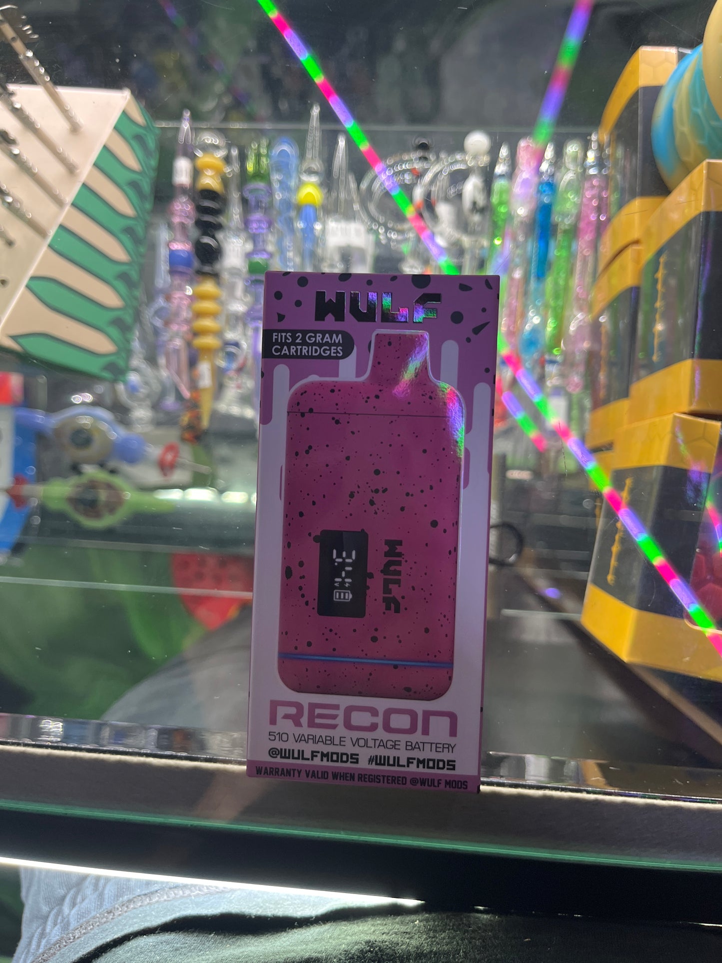 Wulf recon 2g cartridge vaporizer pink