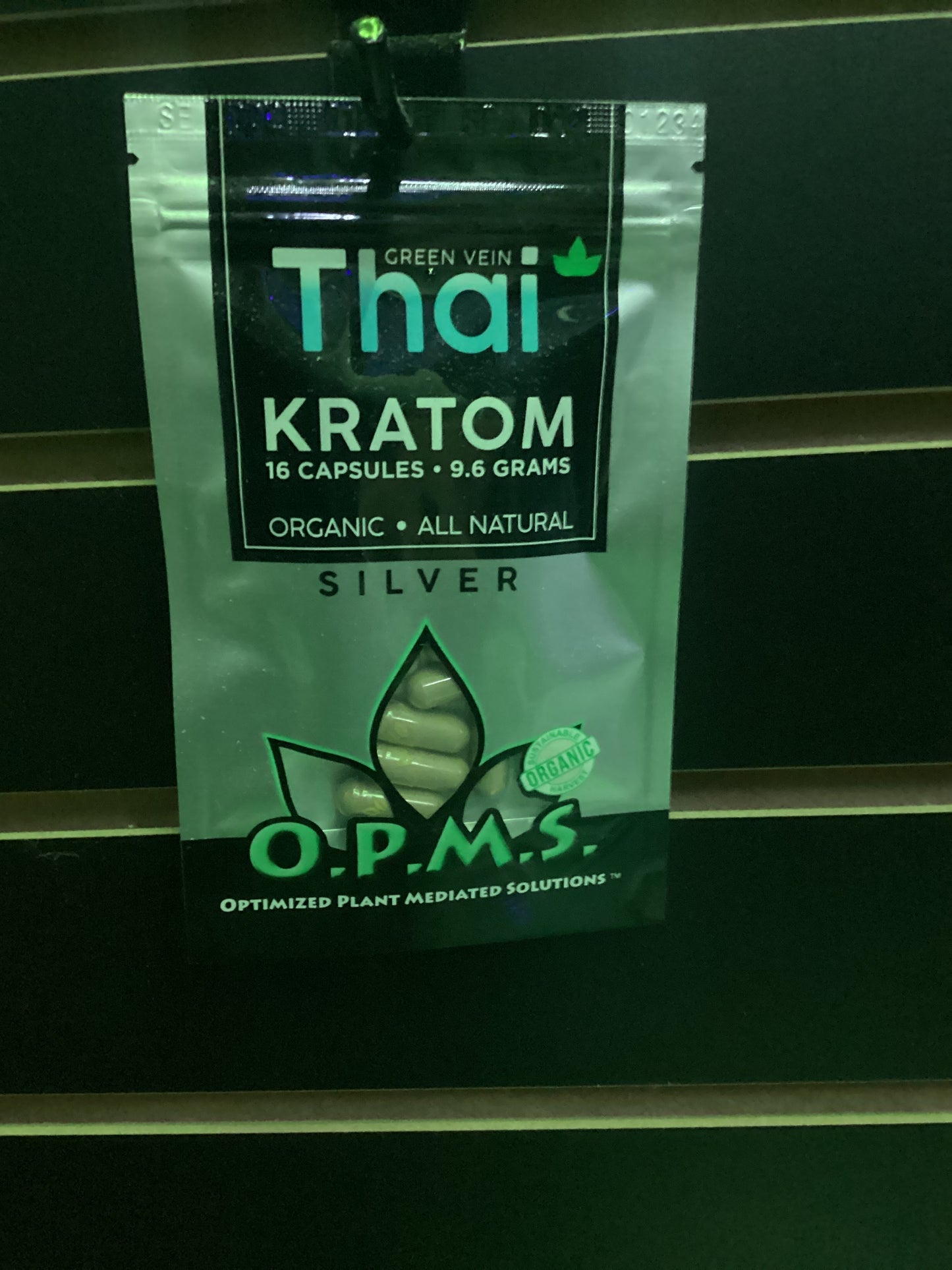 Opms thai kratom 16 capsules