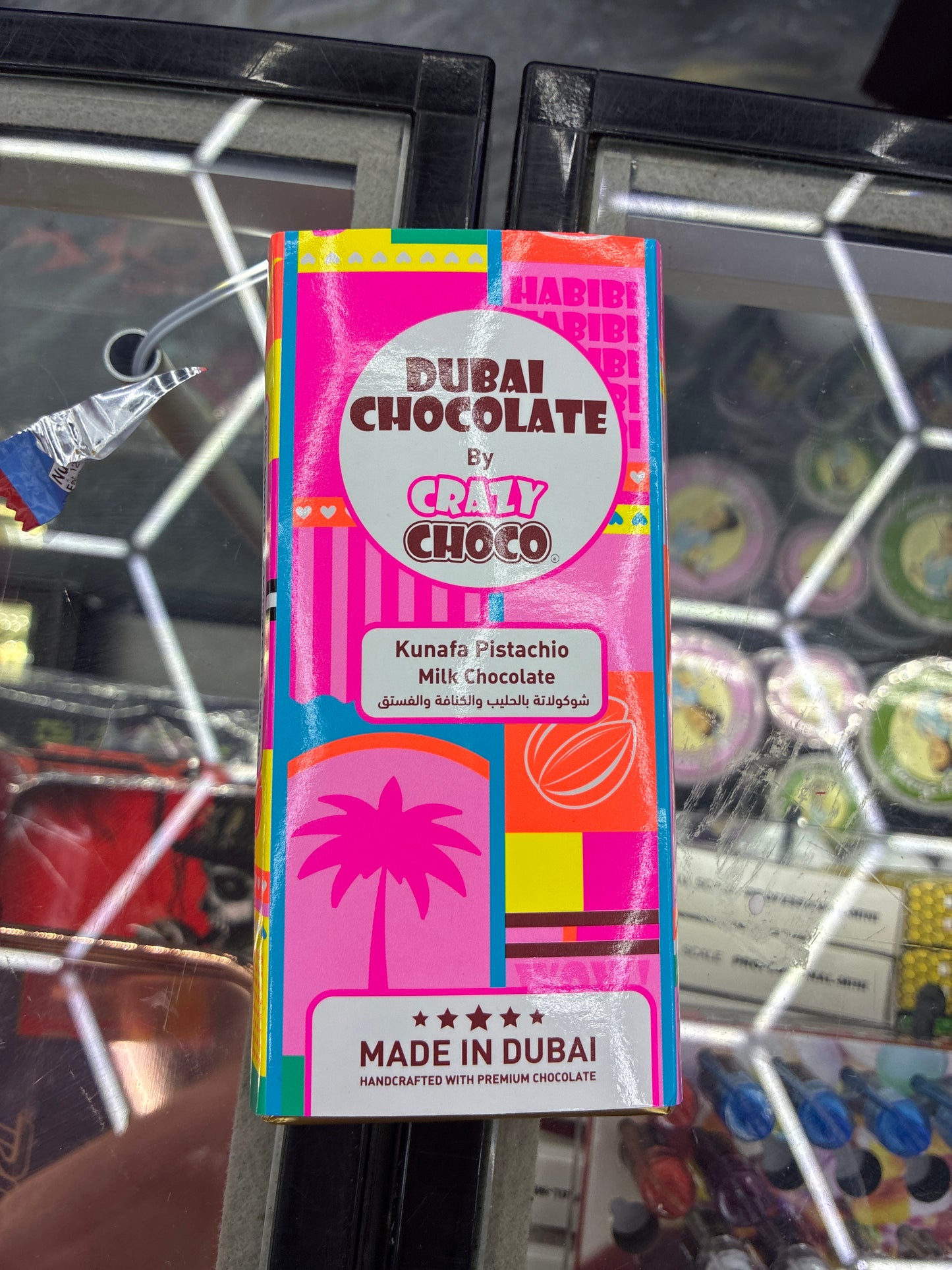 Dubai chocolate Kunafa Pistachio milk Chocolate