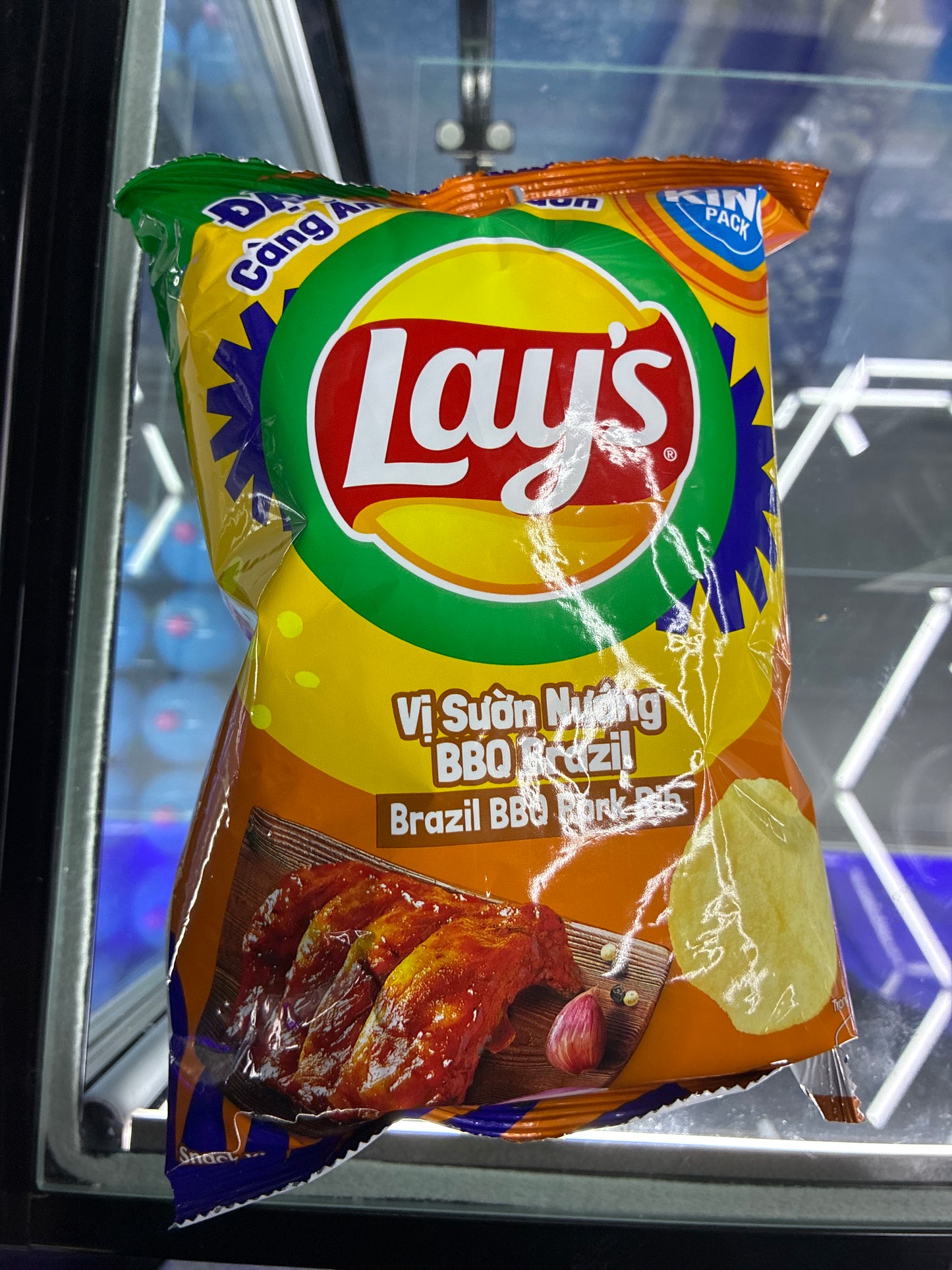 Lays vi suon nuong bbq brazil