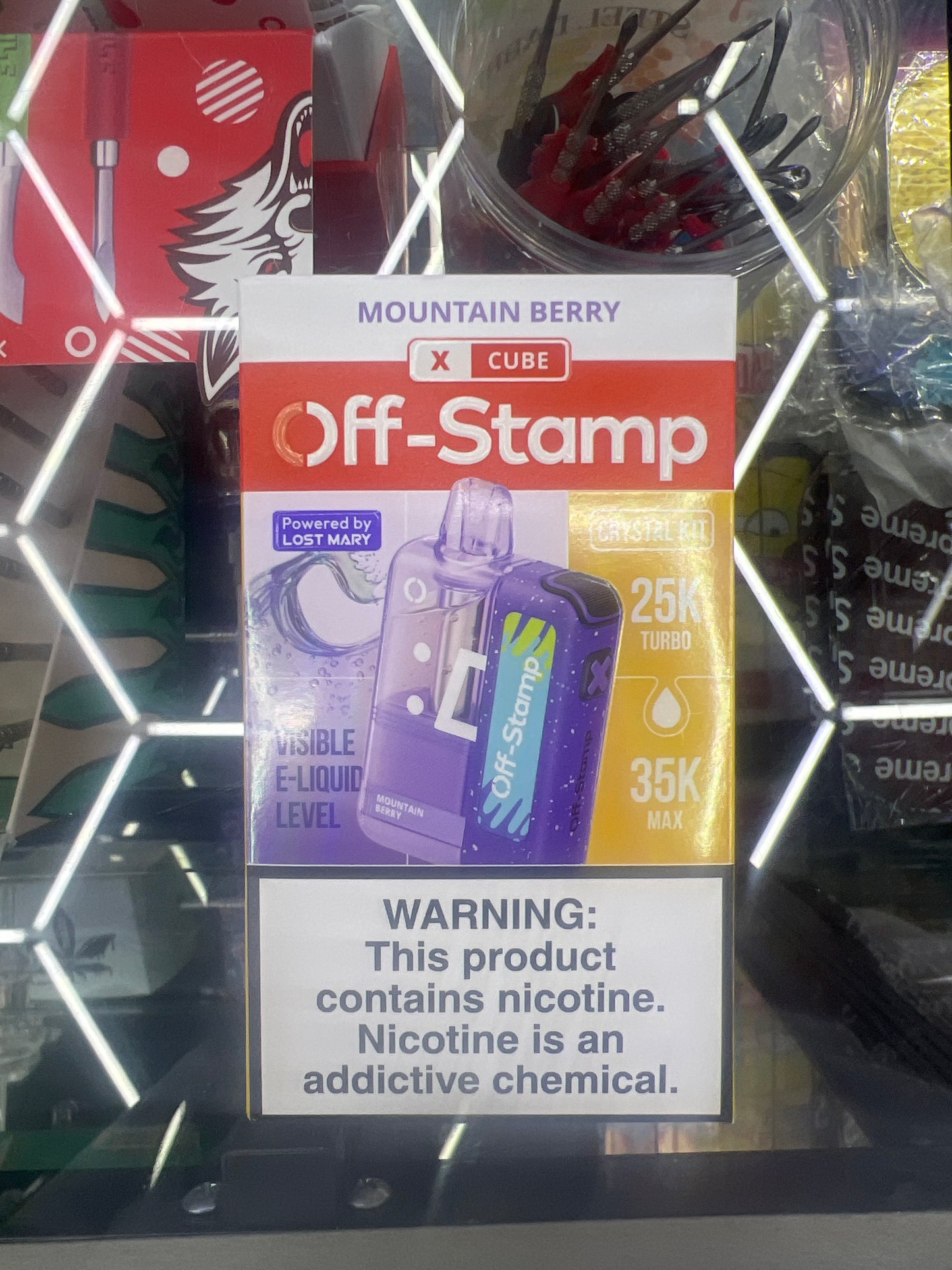 Off stamp classic x cube crystal kit 25K mountain berry