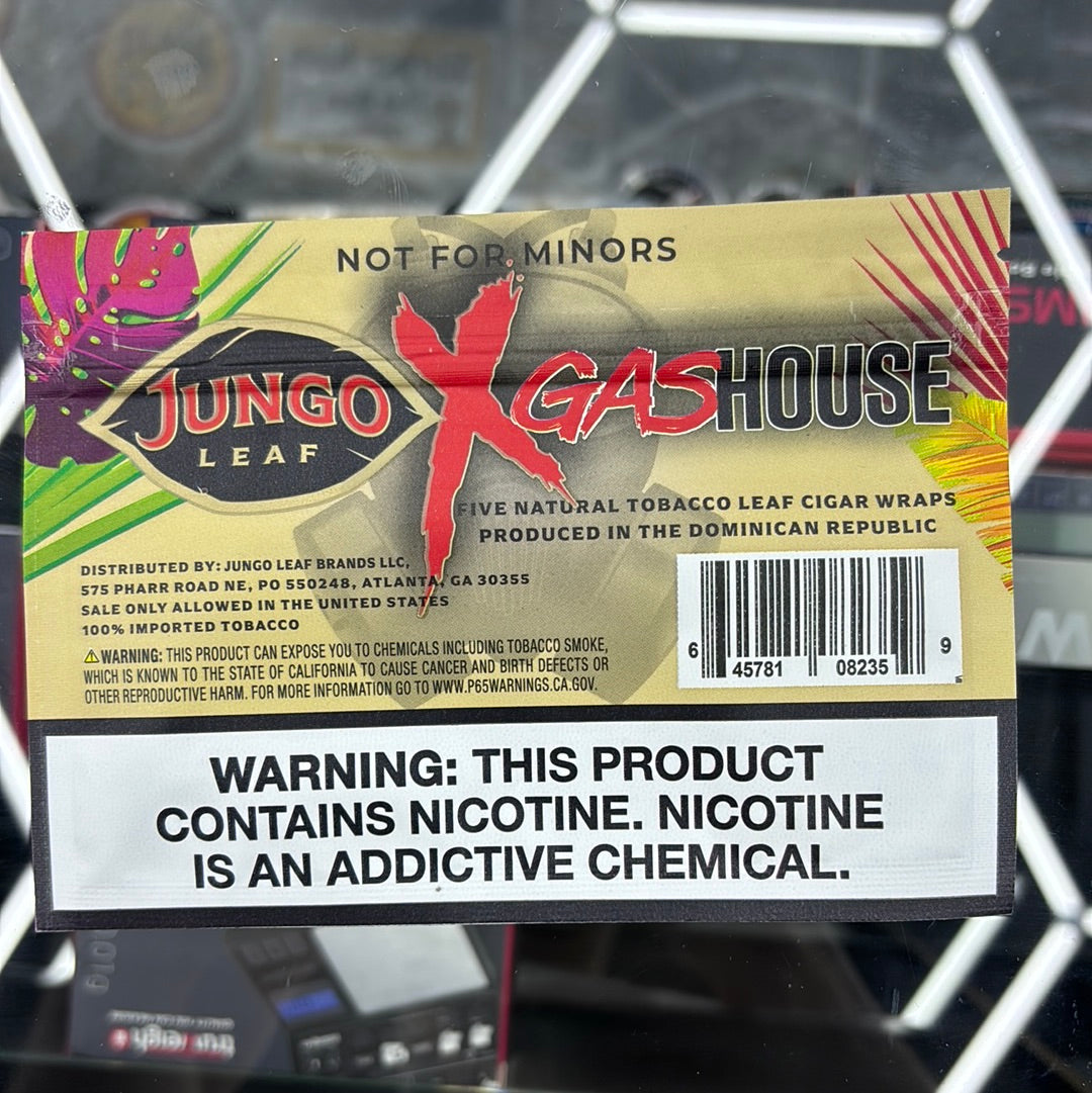 Jungo leaf vanilla cream 5wraps per pack