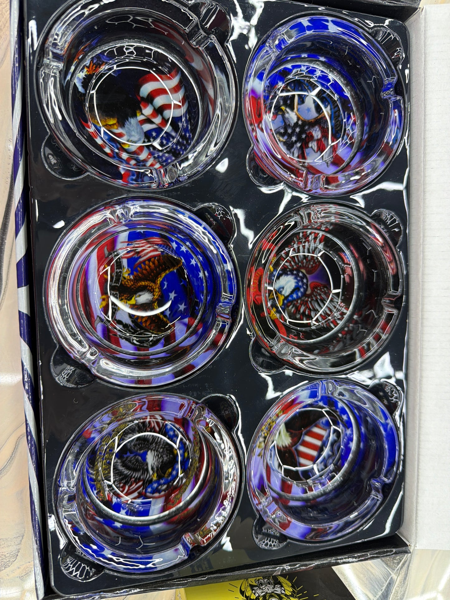 Fourth of July ashtray