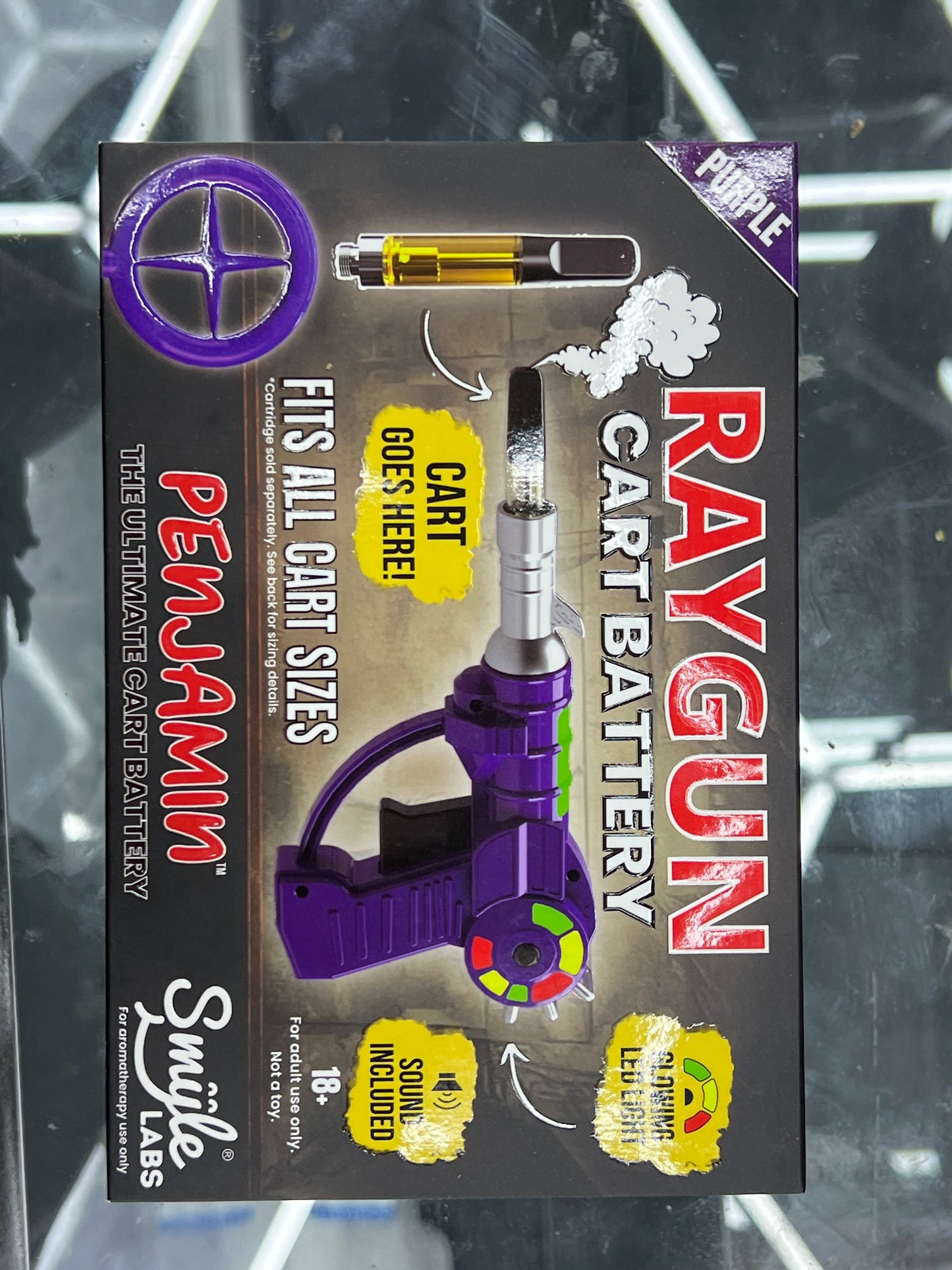 Raygun cart batter 510 thread purple
