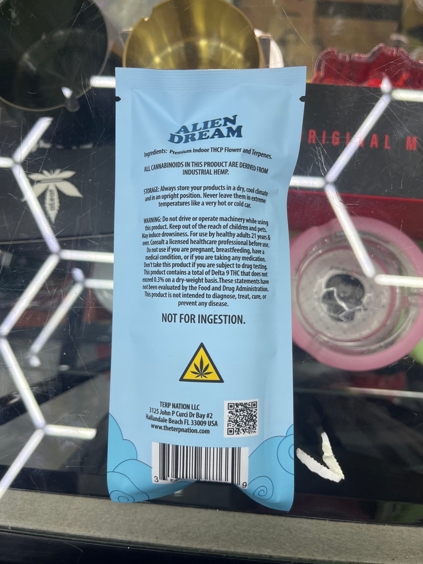 Smakd prerolls 2g alien dream indica