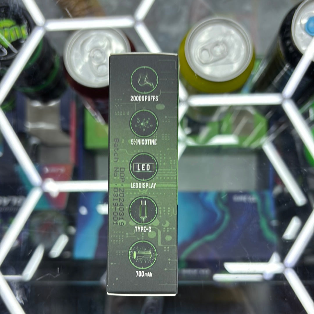 Fume 20,000 puffs lush ice