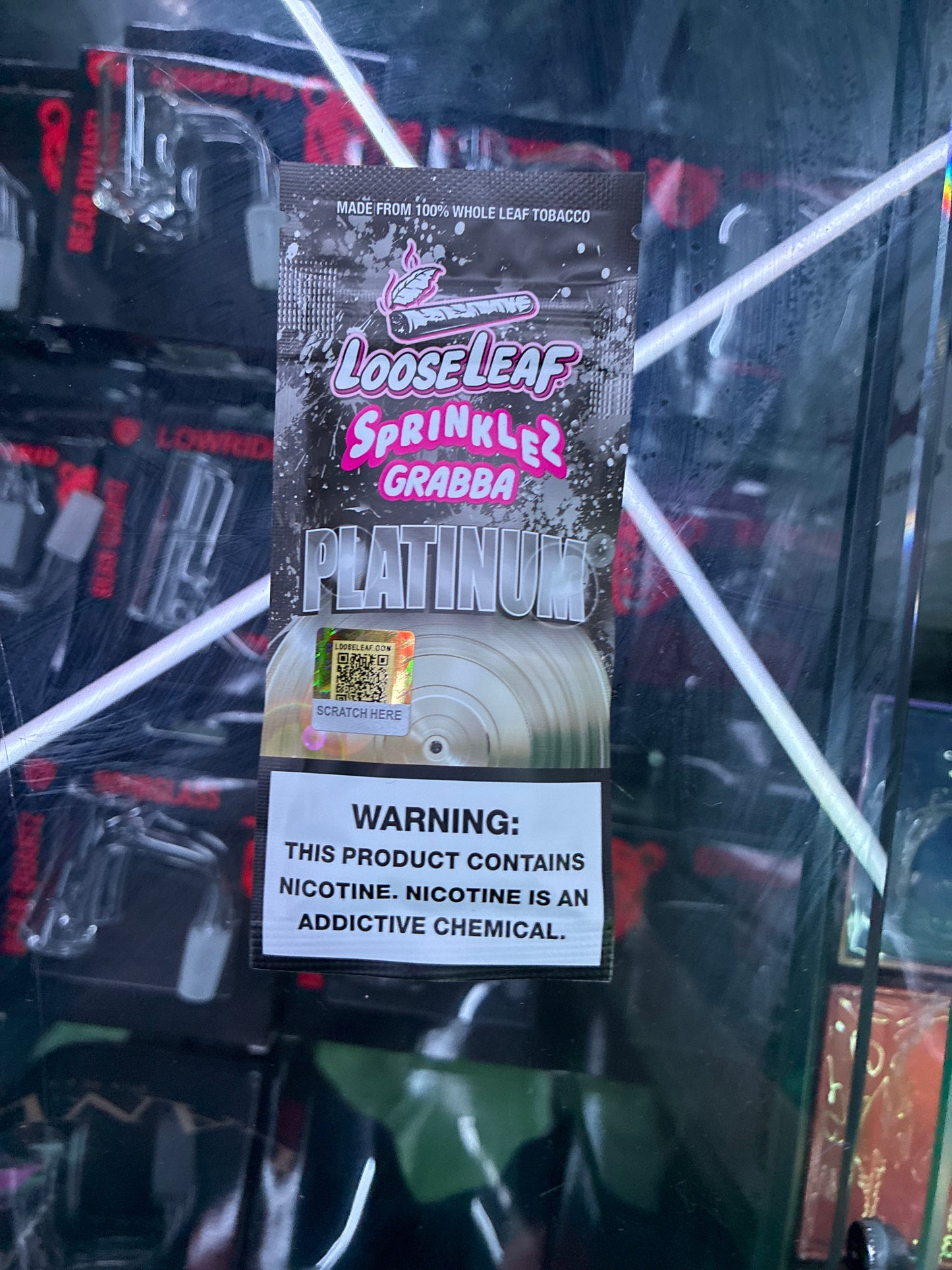 Looseleaf platinum sprinkles grabba