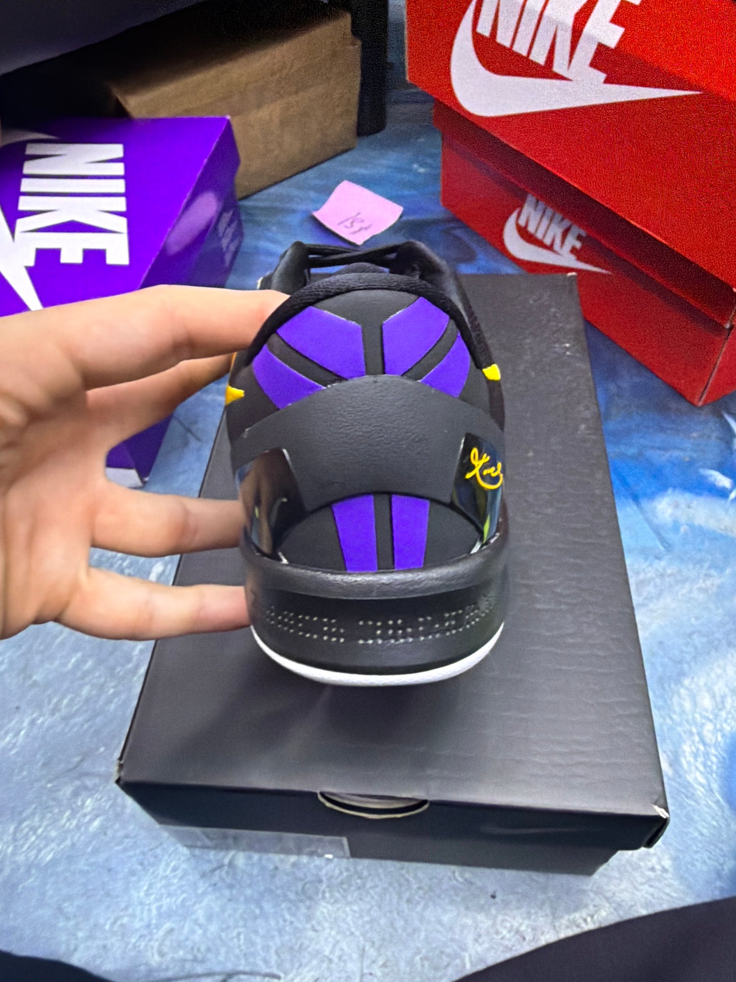 Nike Kobe 8 Protro Lakers Away Size 8