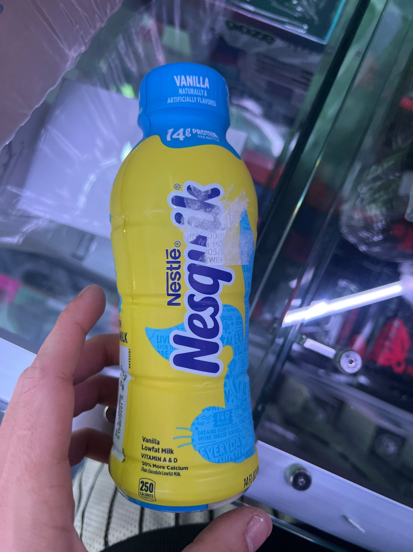 Nesquik vanilla milk