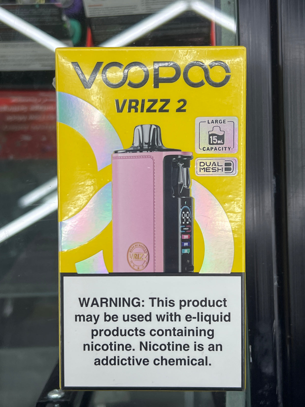 VOOPOO VRIZZ 2 30W POD KIT pink leather