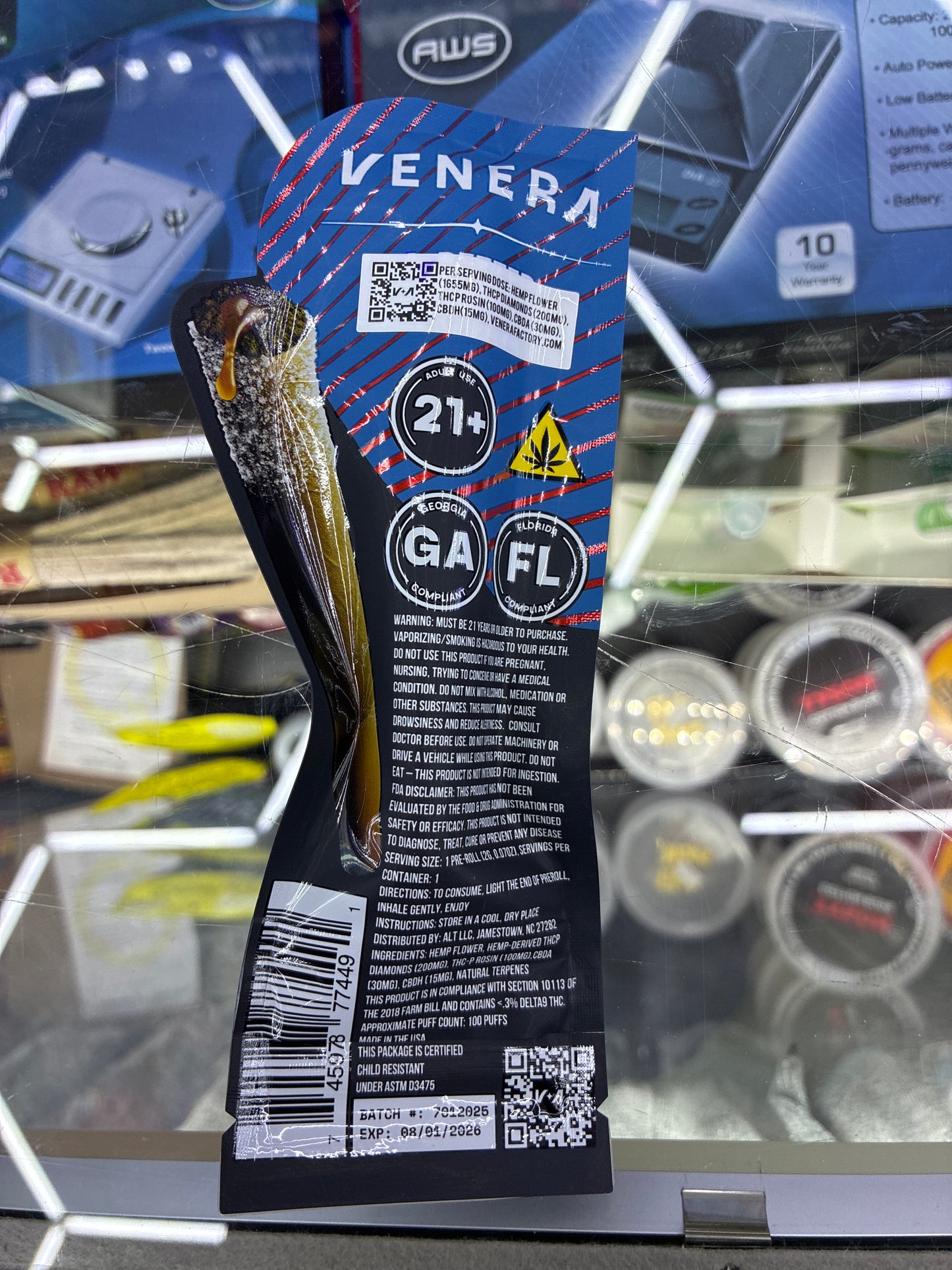 Venera Stardusted donut 2g exotic indica rocket pop