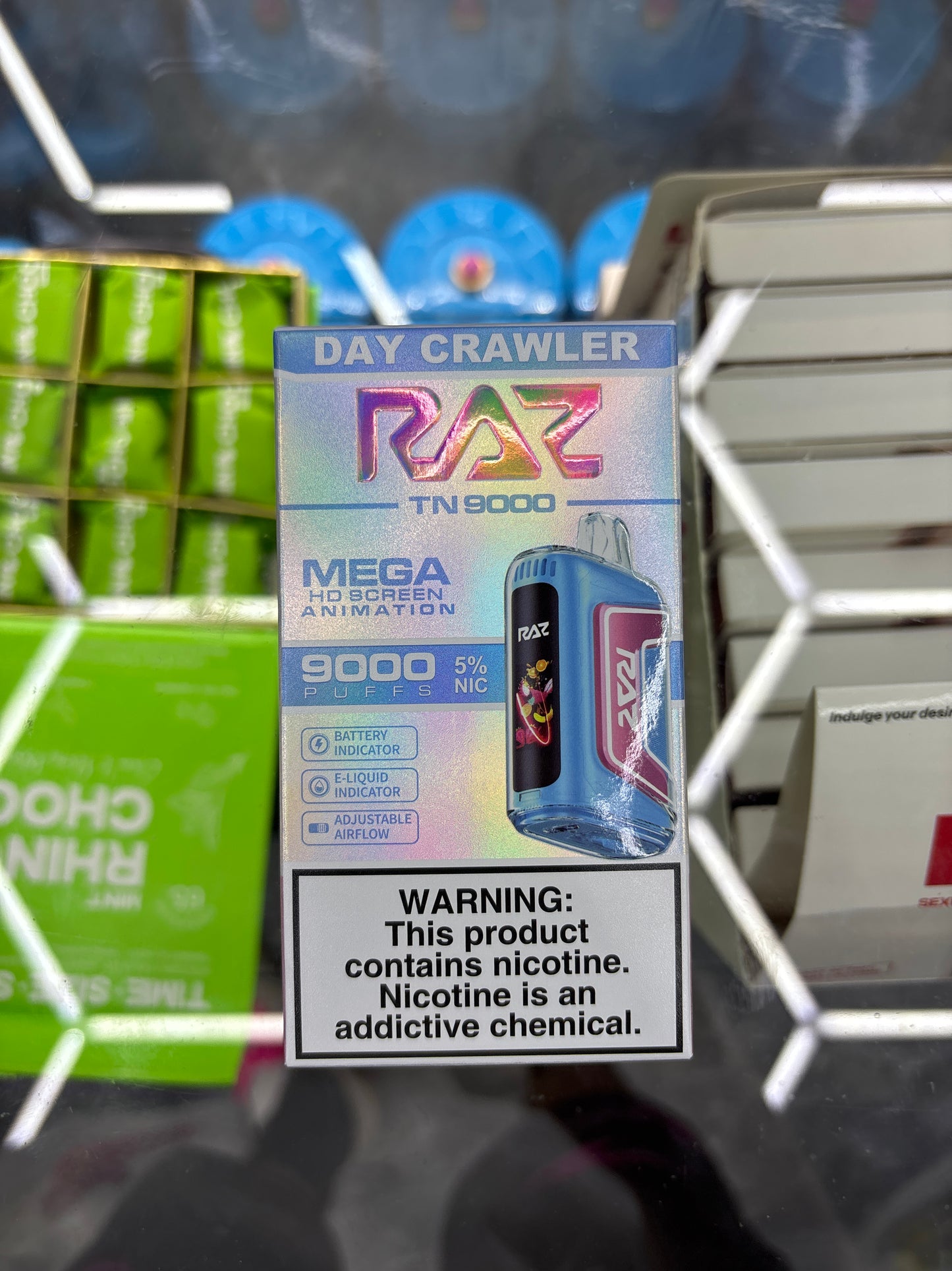 Raz 9000puffs day crawler
