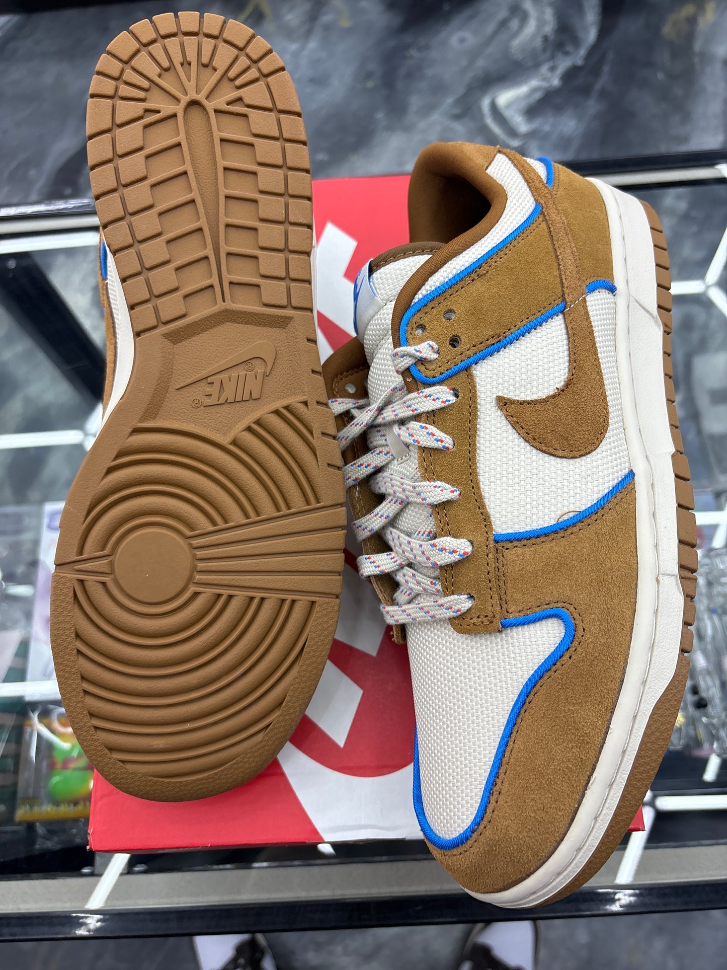 Nike dunk low retro rpm LTORE wood brown 11m