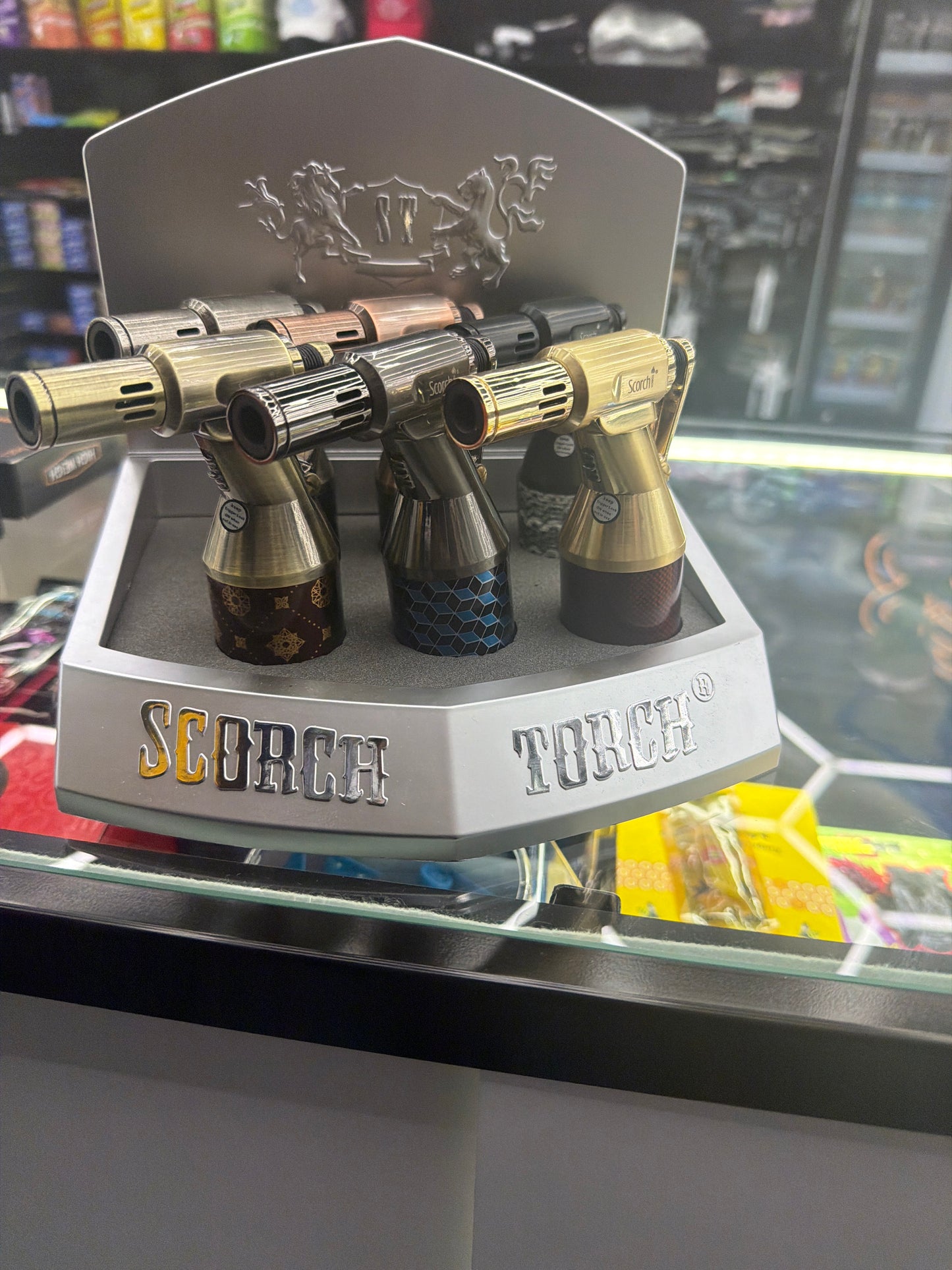 Scorch torch handle