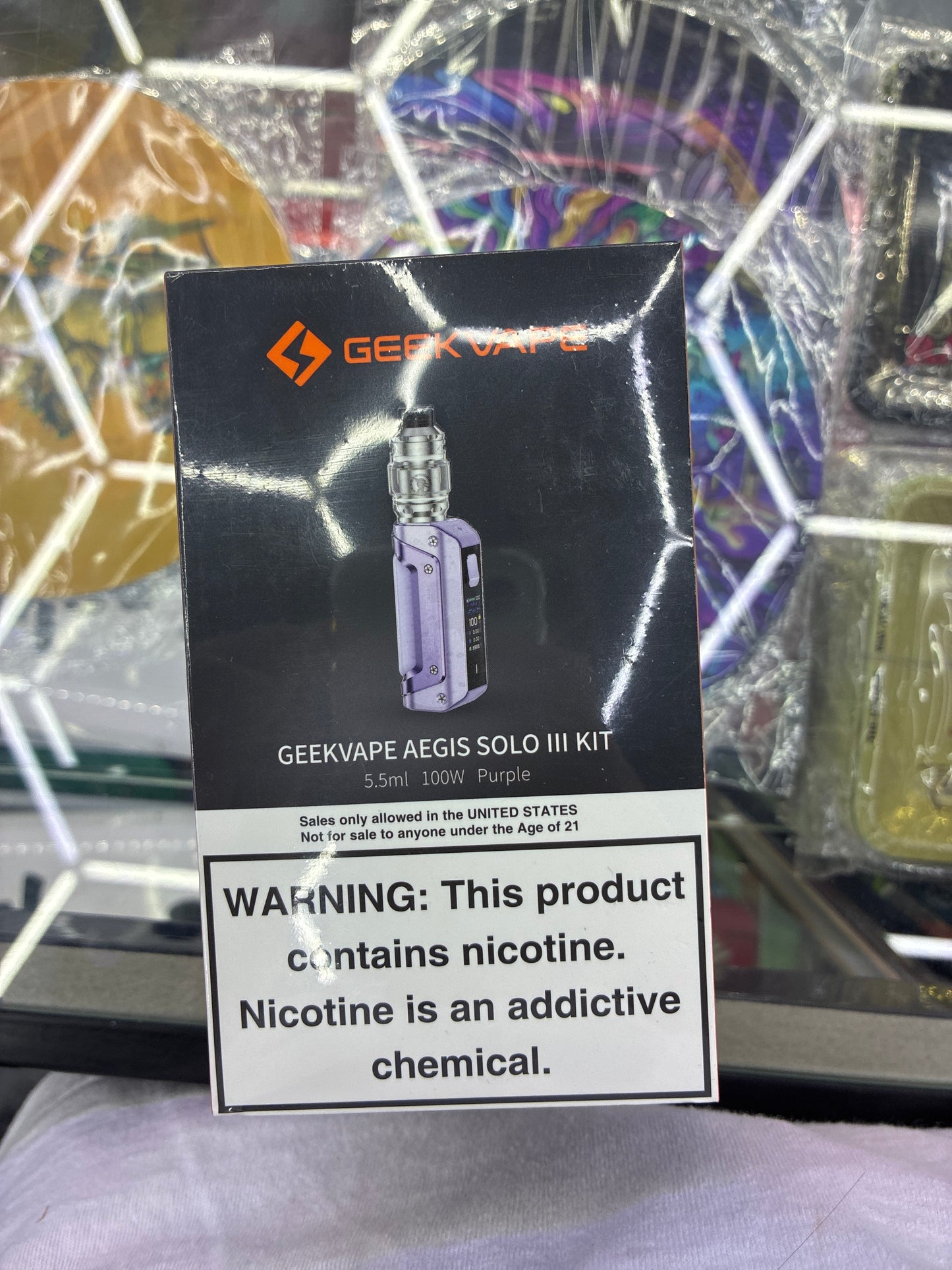 Geekvape aegis solo 3 kit purple