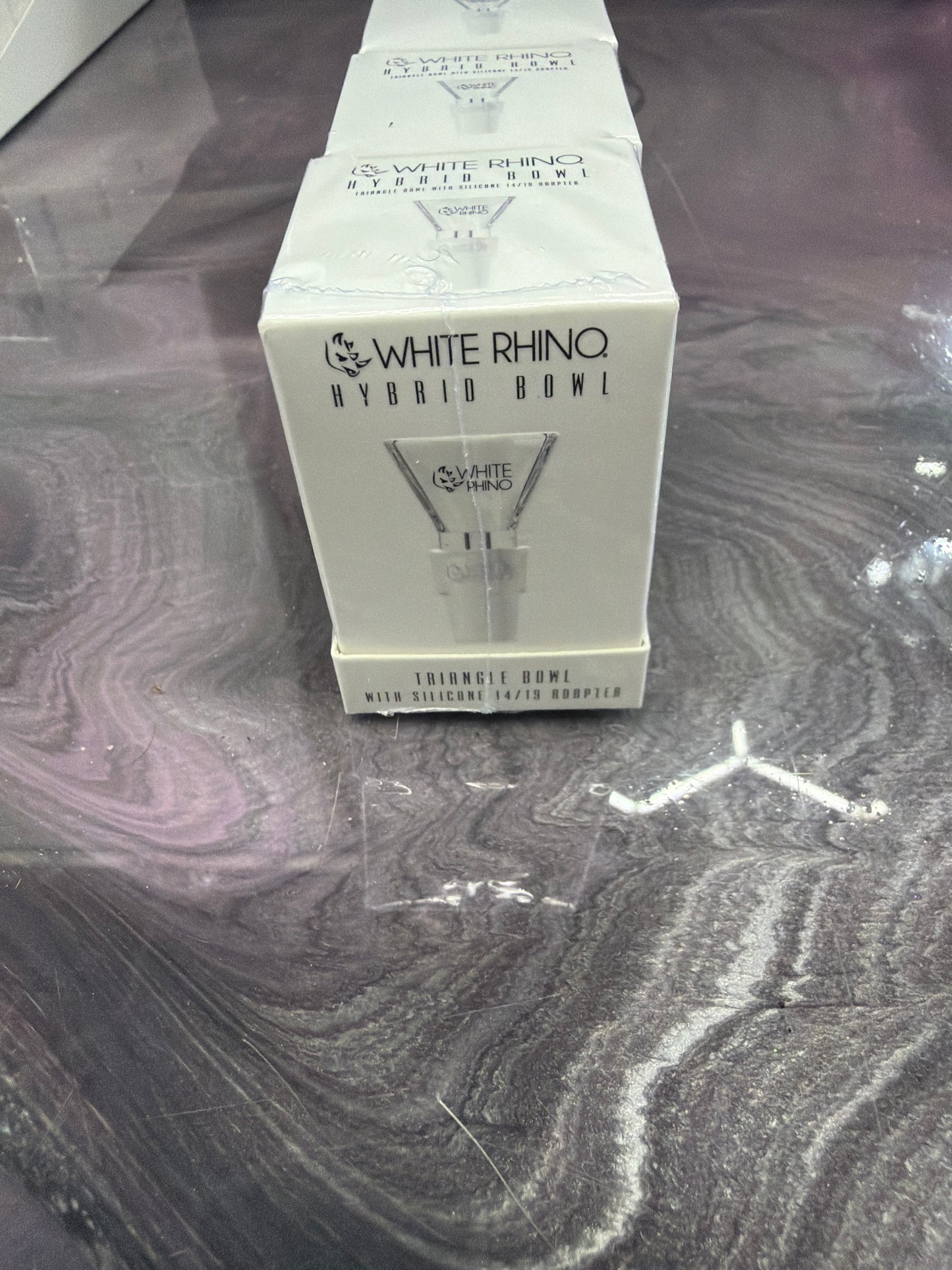 White Rhino 14/19 male hybrid triangle bowl