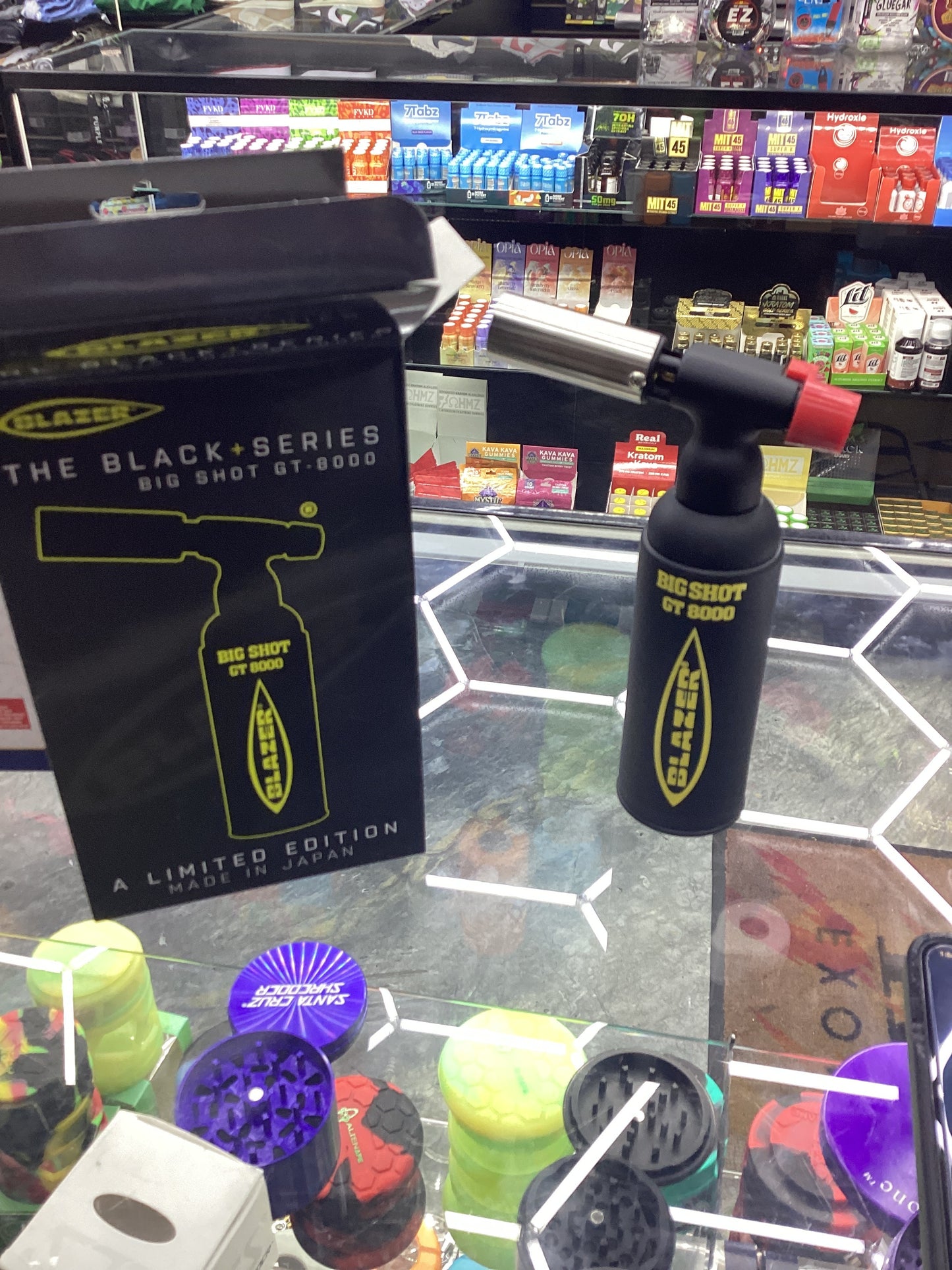 blazer g 8000 big shot tourch limited edition black/yellow