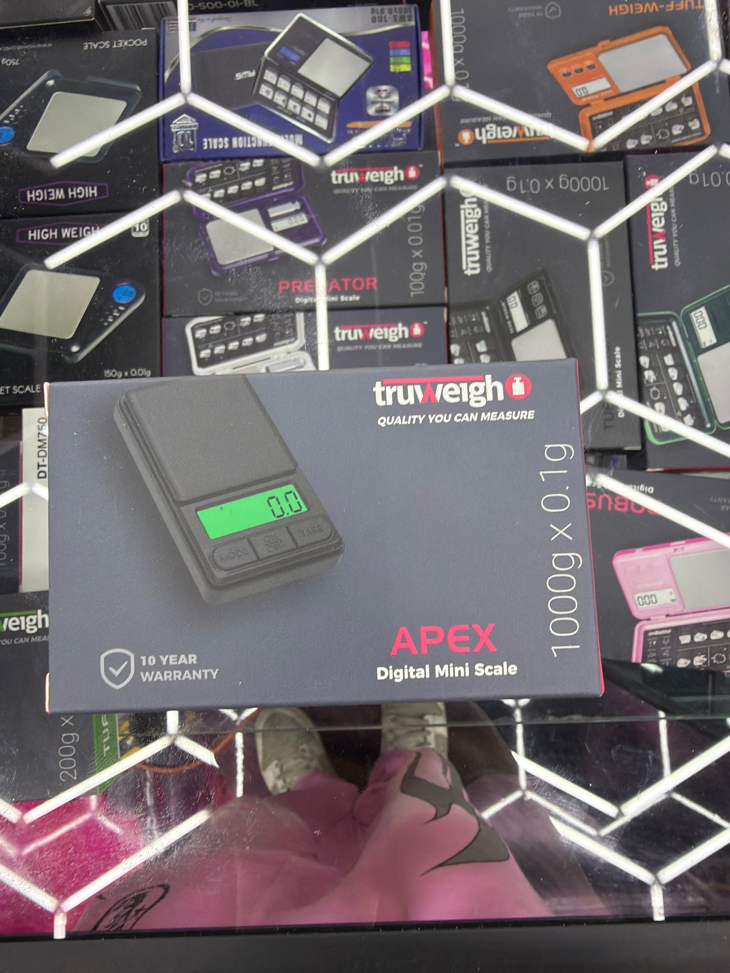 TruWeigh - Apex - 1000g x 0.01g Black