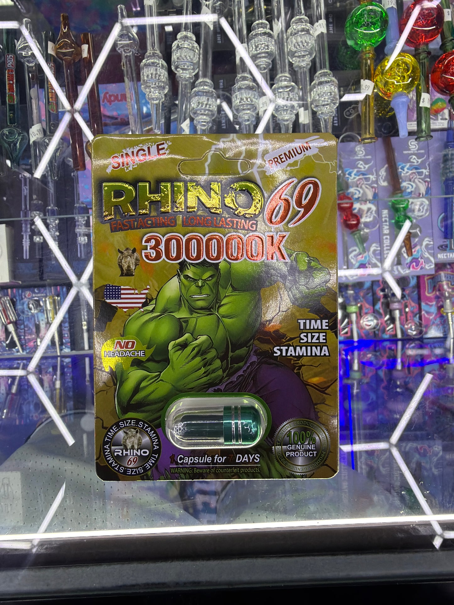 Rhino fast acting long lasting 300000k no headache