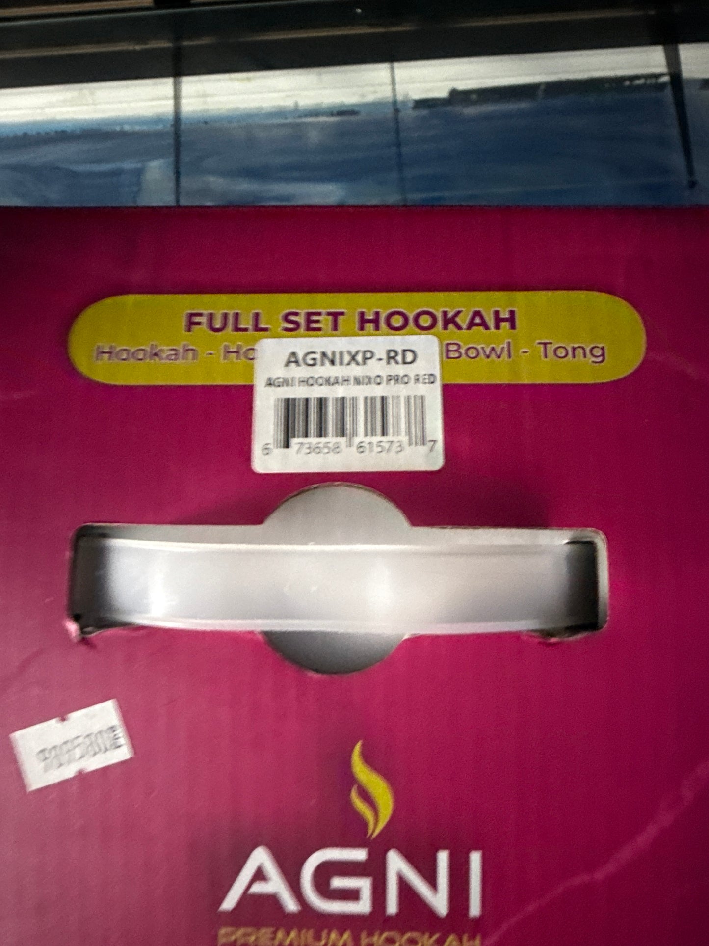 Agni hookah nixo pro red