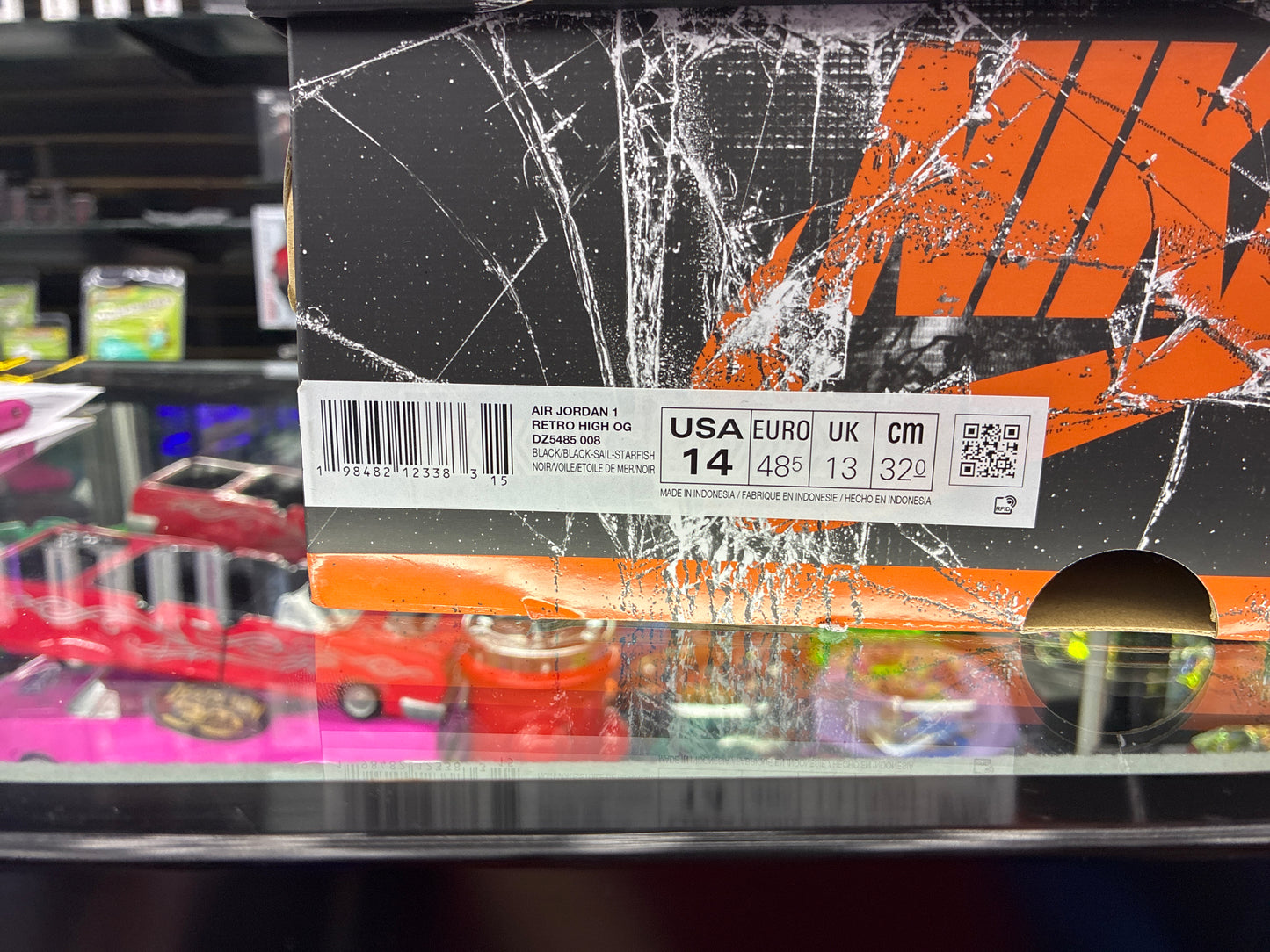 Air Jordan 1 retro high shatter backboards size 13