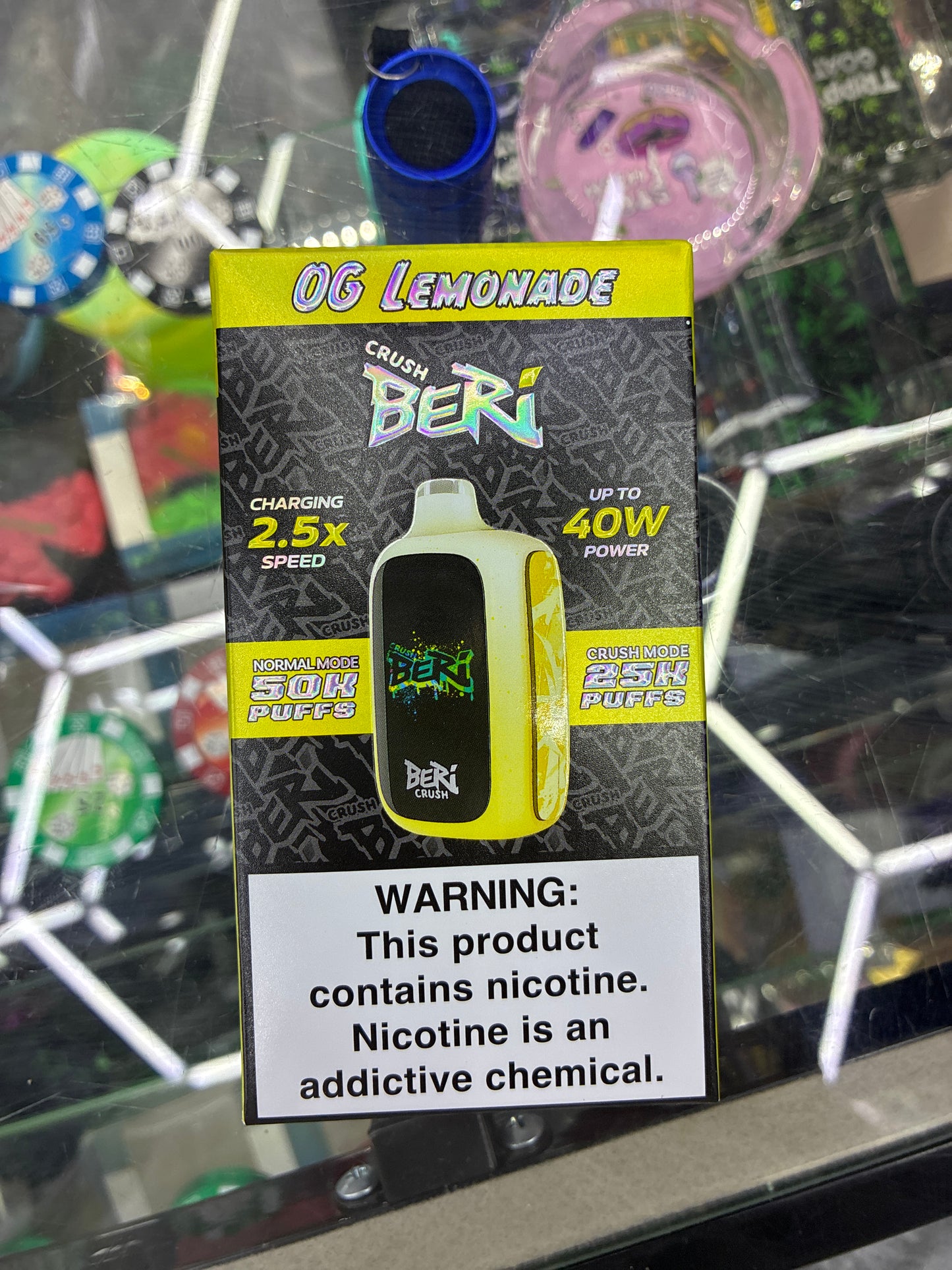 Crush beri og lemonade 50k puffs