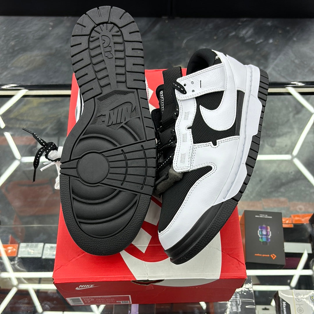 Nike air dunk jumbo black/white size 10.5 m