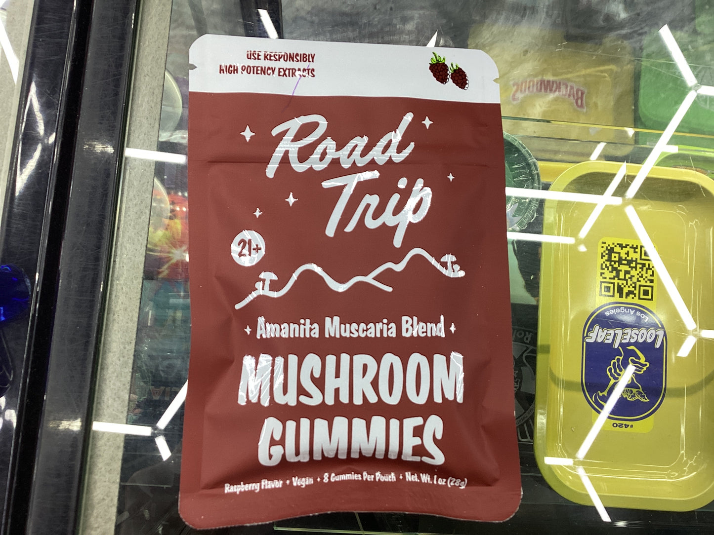 Road trip amanita muscaria blend raspberry