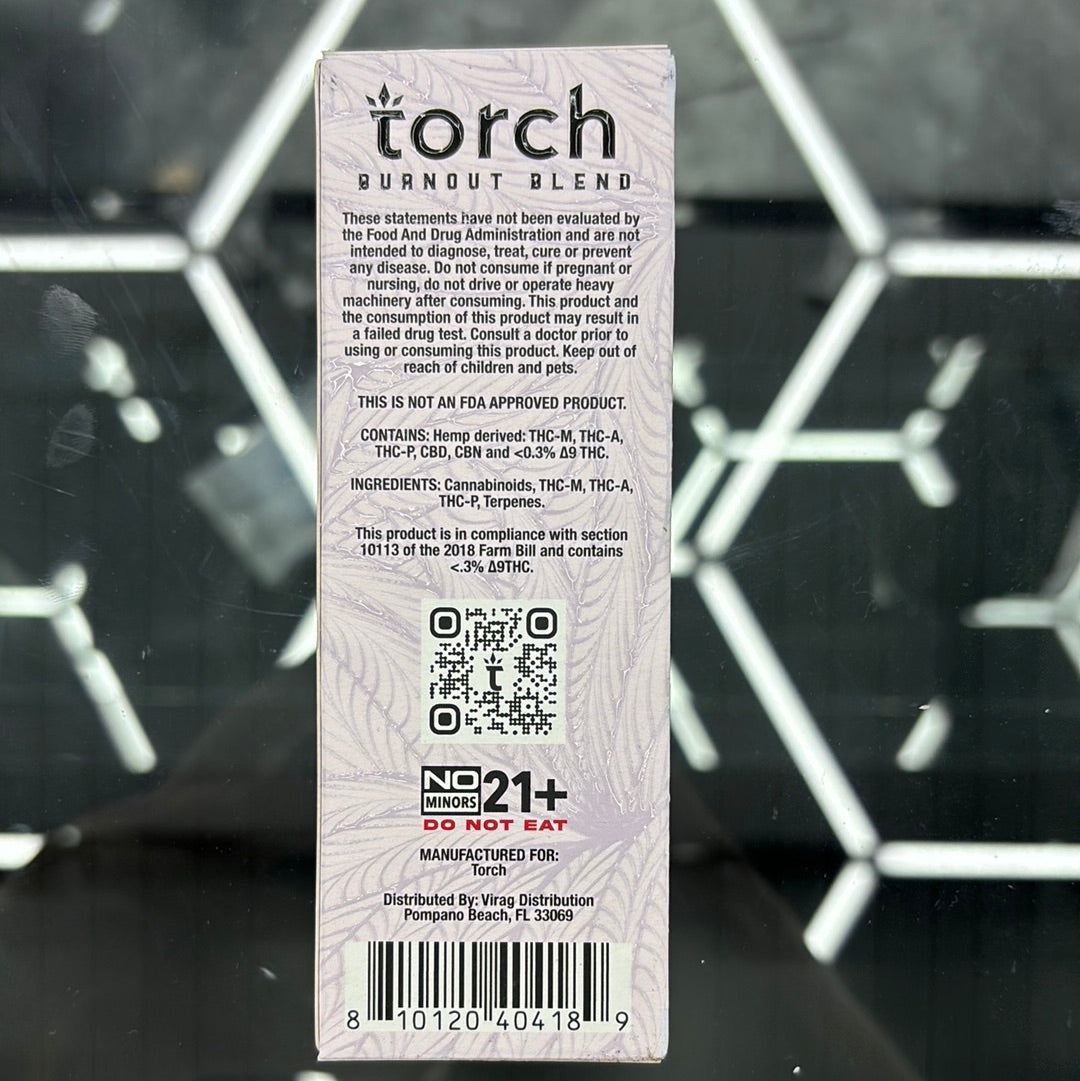 Torch baby burnout bubblegum biscotti, hybrid, 2.2 G baby series